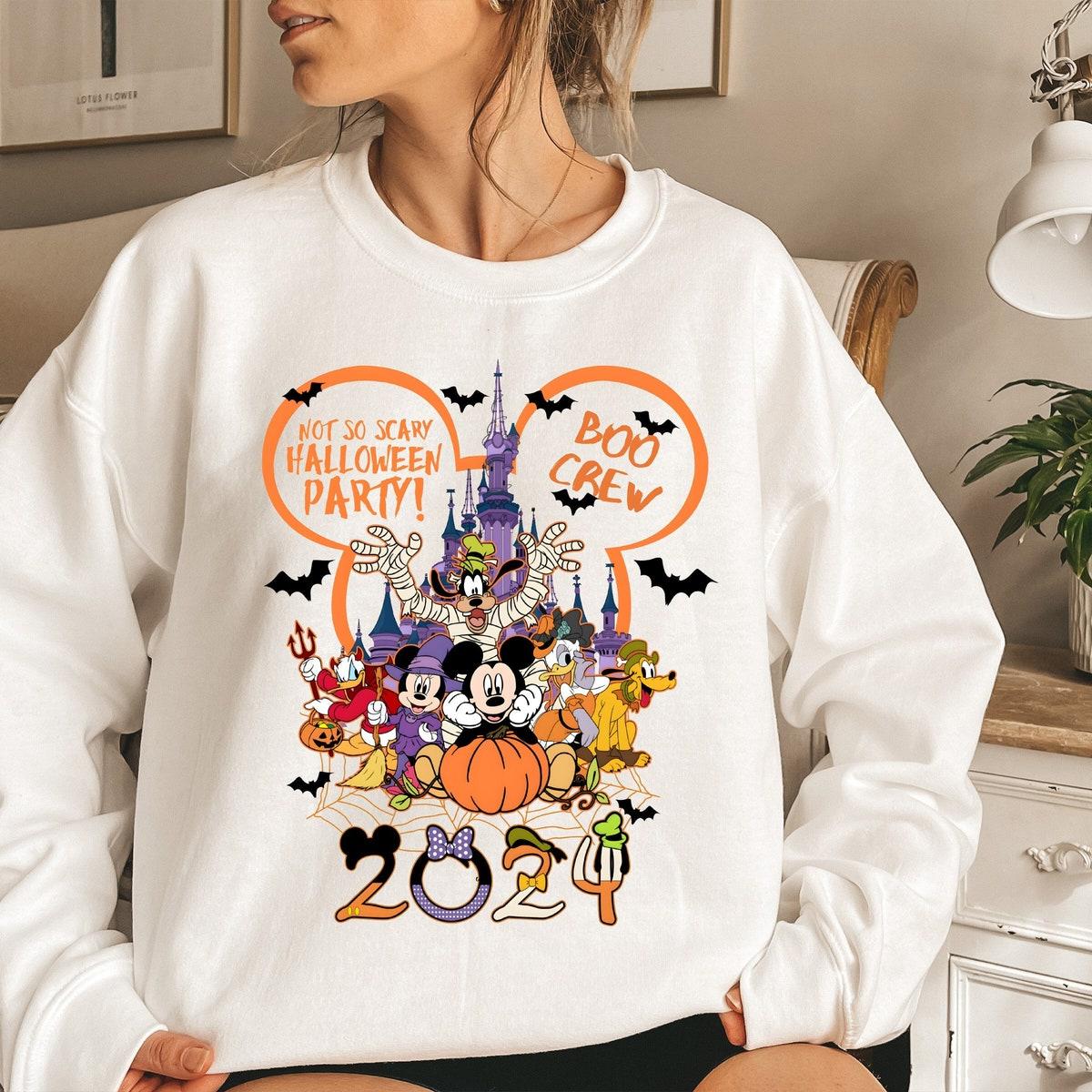 Not So Scary Halloween Party Boo Crew Shirt 1