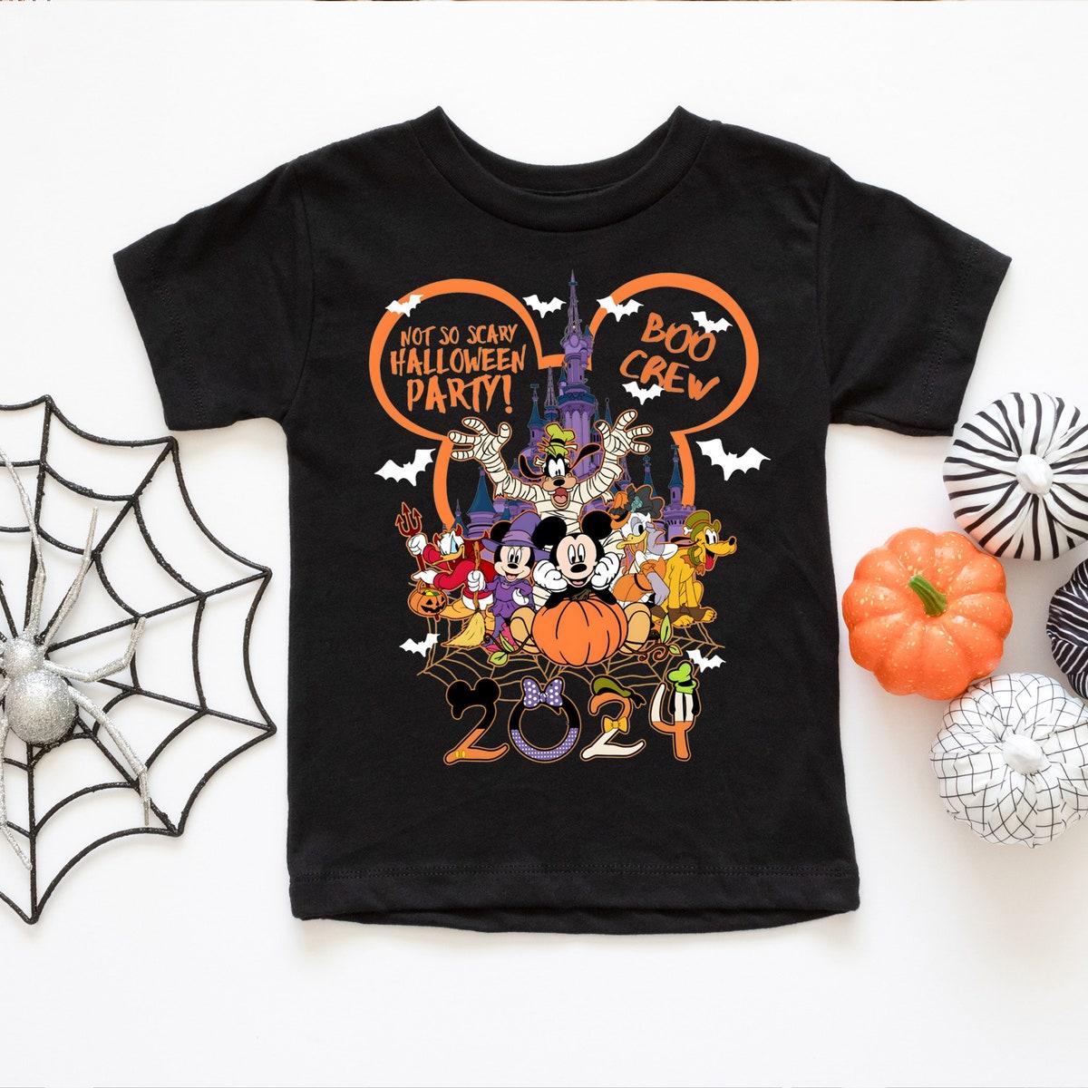 Not So Scary Halloween Party Boo Crew Shirt 2