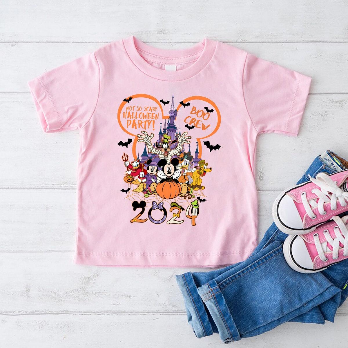 Not So Scary Halloween Party Boo Crew Shirt 3