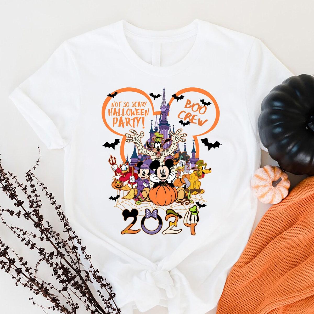 Not So Scary Halloween Party Boo Crew Shirt 4