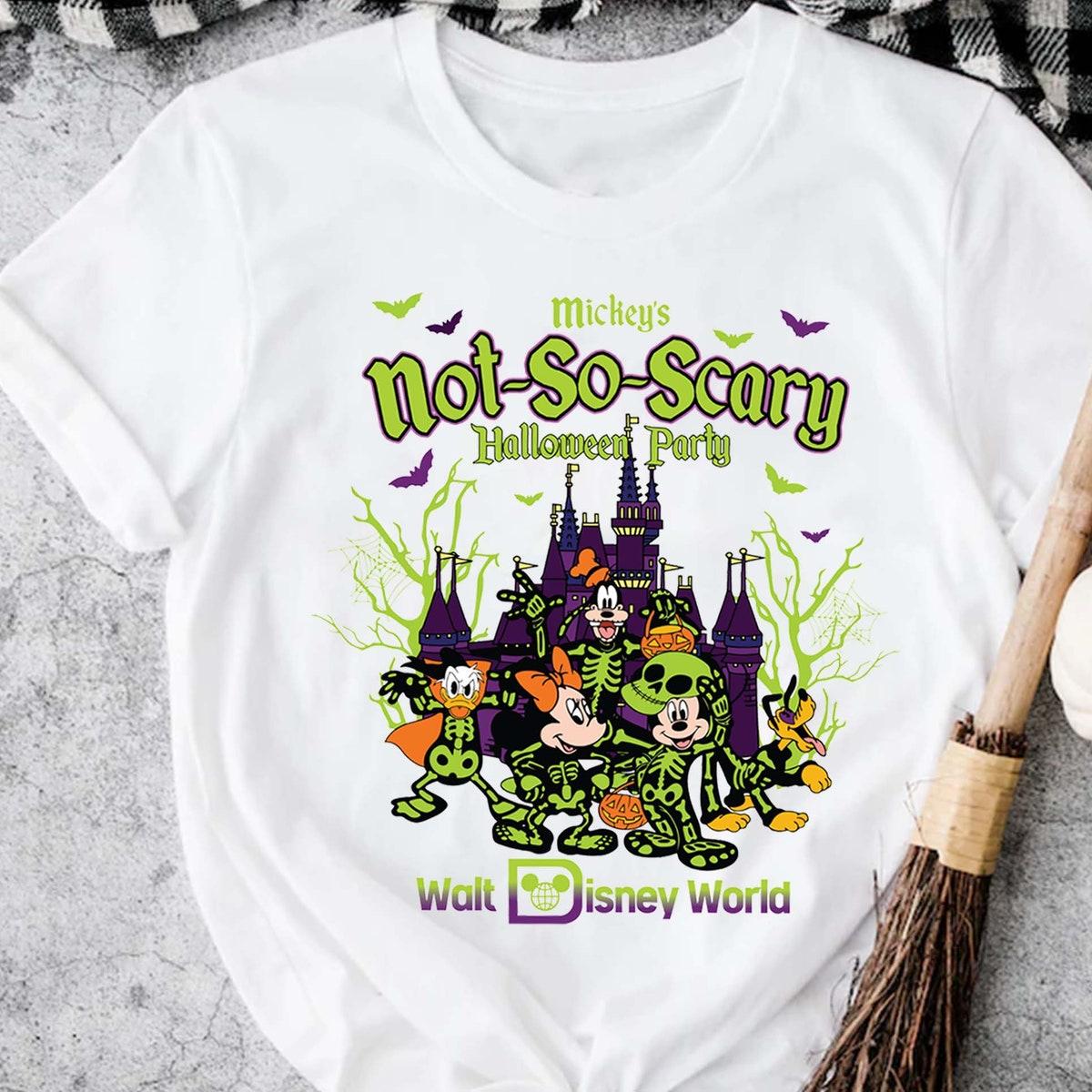 Not so scary Mickey's Halloween Party Shirt 4