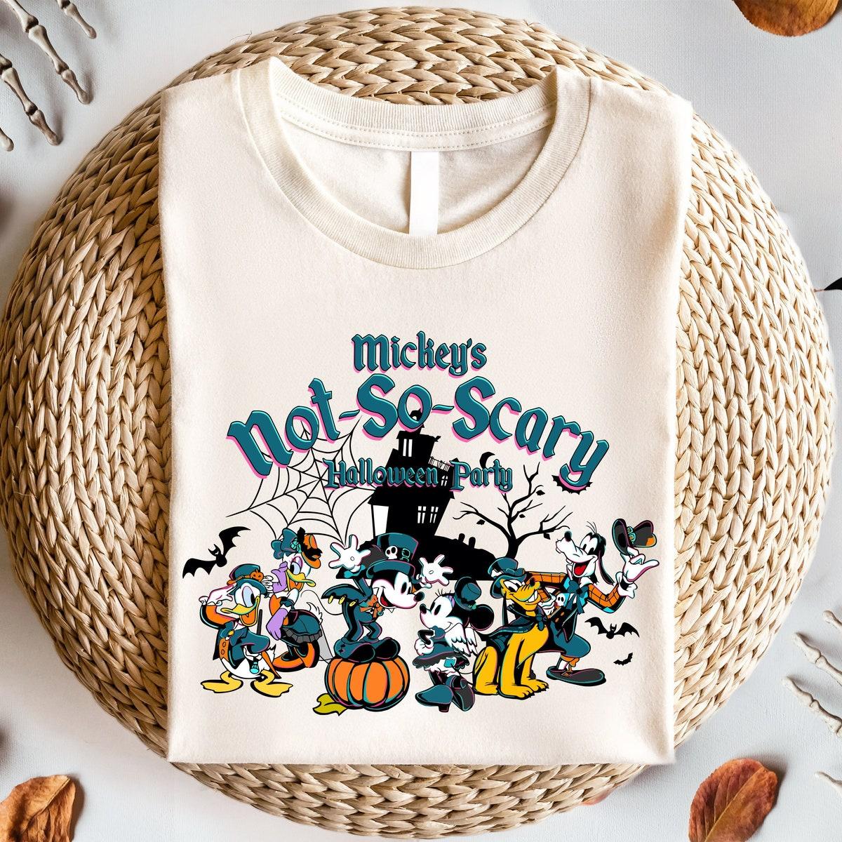 Not so scary Mickey's Halloween Party Shirt 5