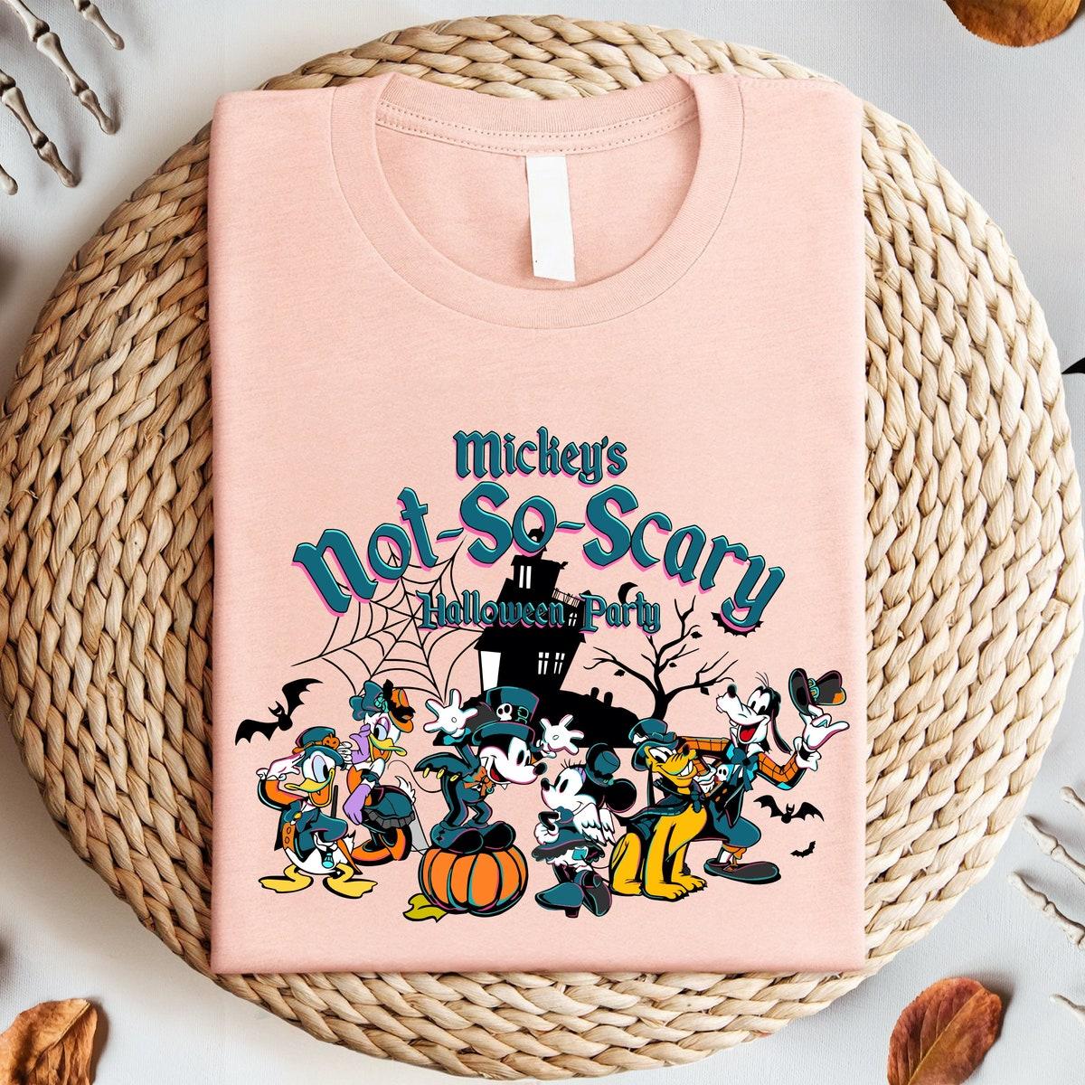 Not so scary Mickey's Halloween Party Shirt 6