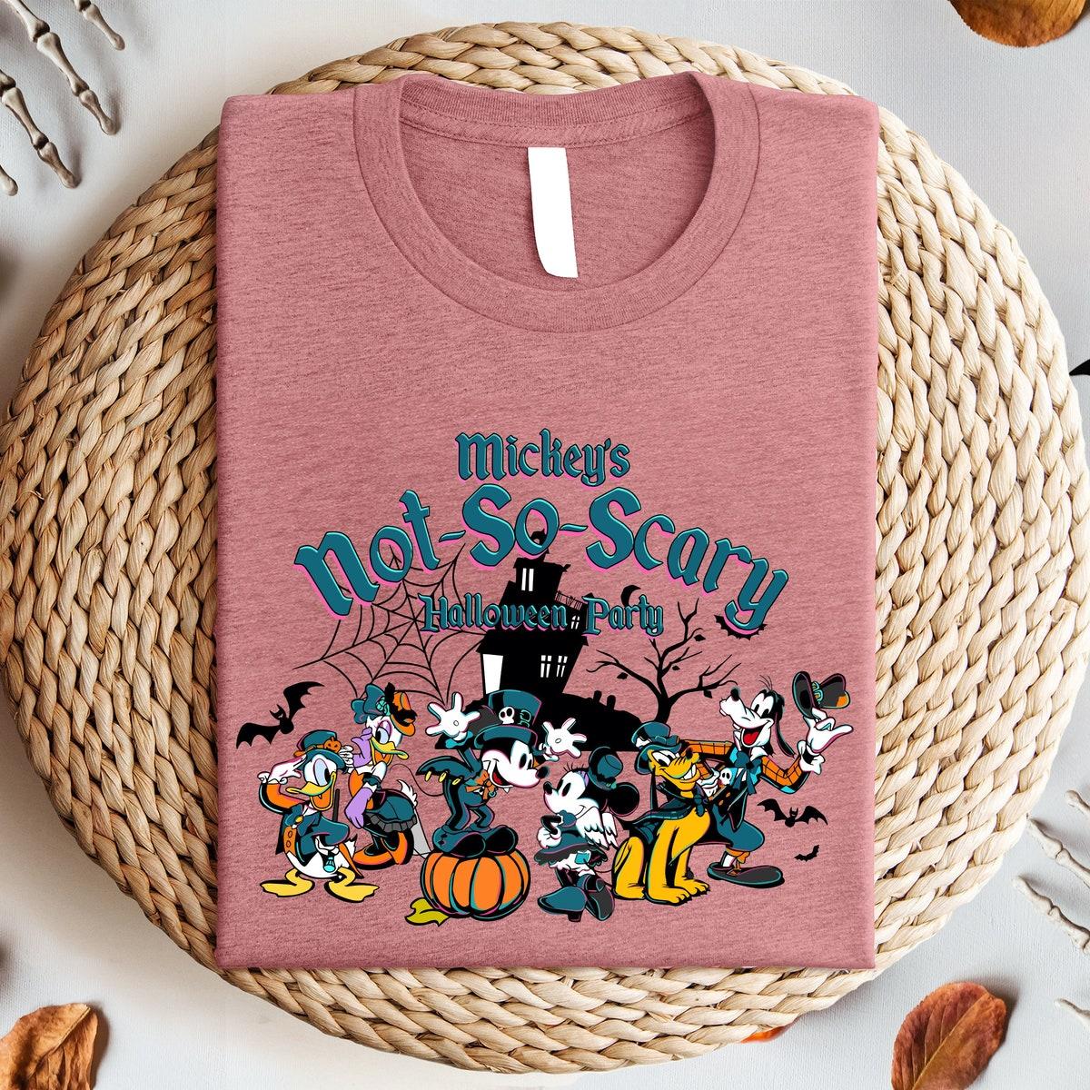 Not so scary Mickey's Halloween Party Shirt 7