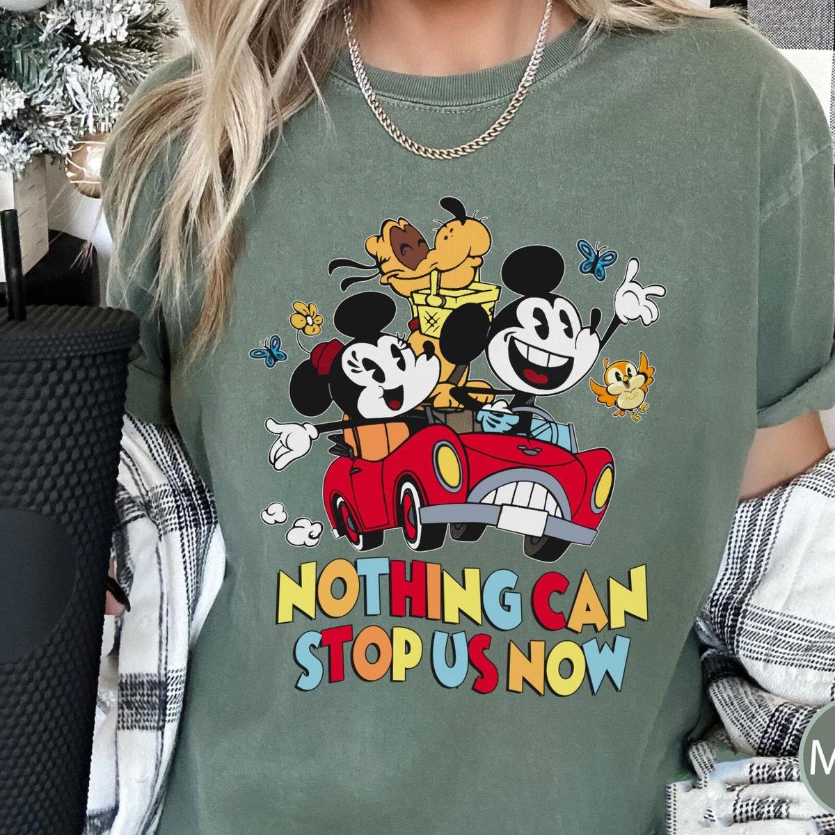 Nothing Can Stop Us Now Mickey And Minnie's Runaway Railway Shirt 1