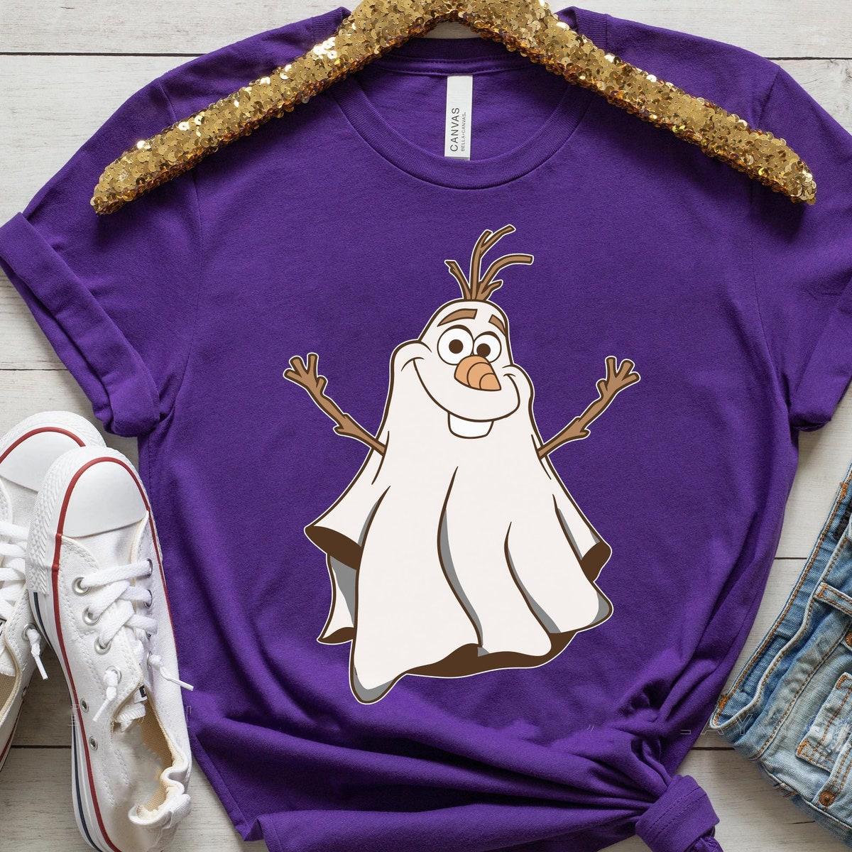 Olaf Halloween Boo Ghost Disney Frozen Halloween Shirt 1