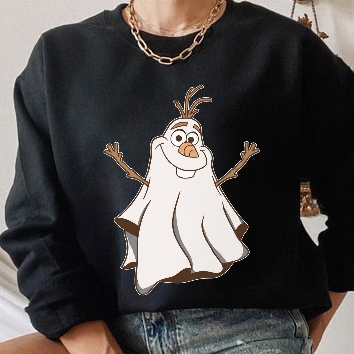 Olaf Halloween Boo Ghost Disney Frozen Halloween Shirt 5