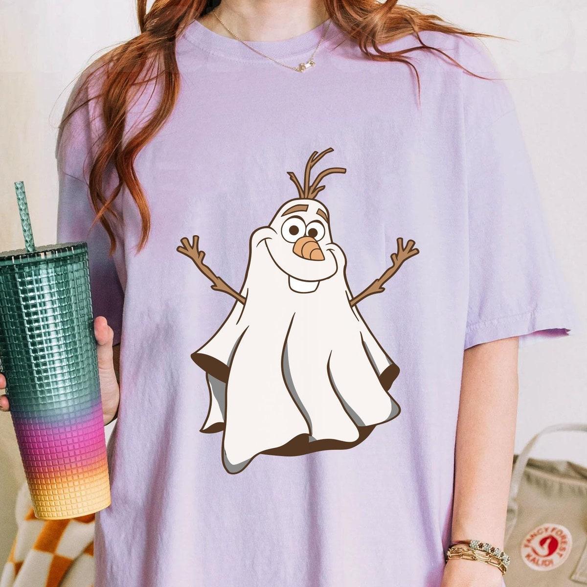 Olaf Halloween Boo Ghost Disney Frozen Halloween Shirt 6