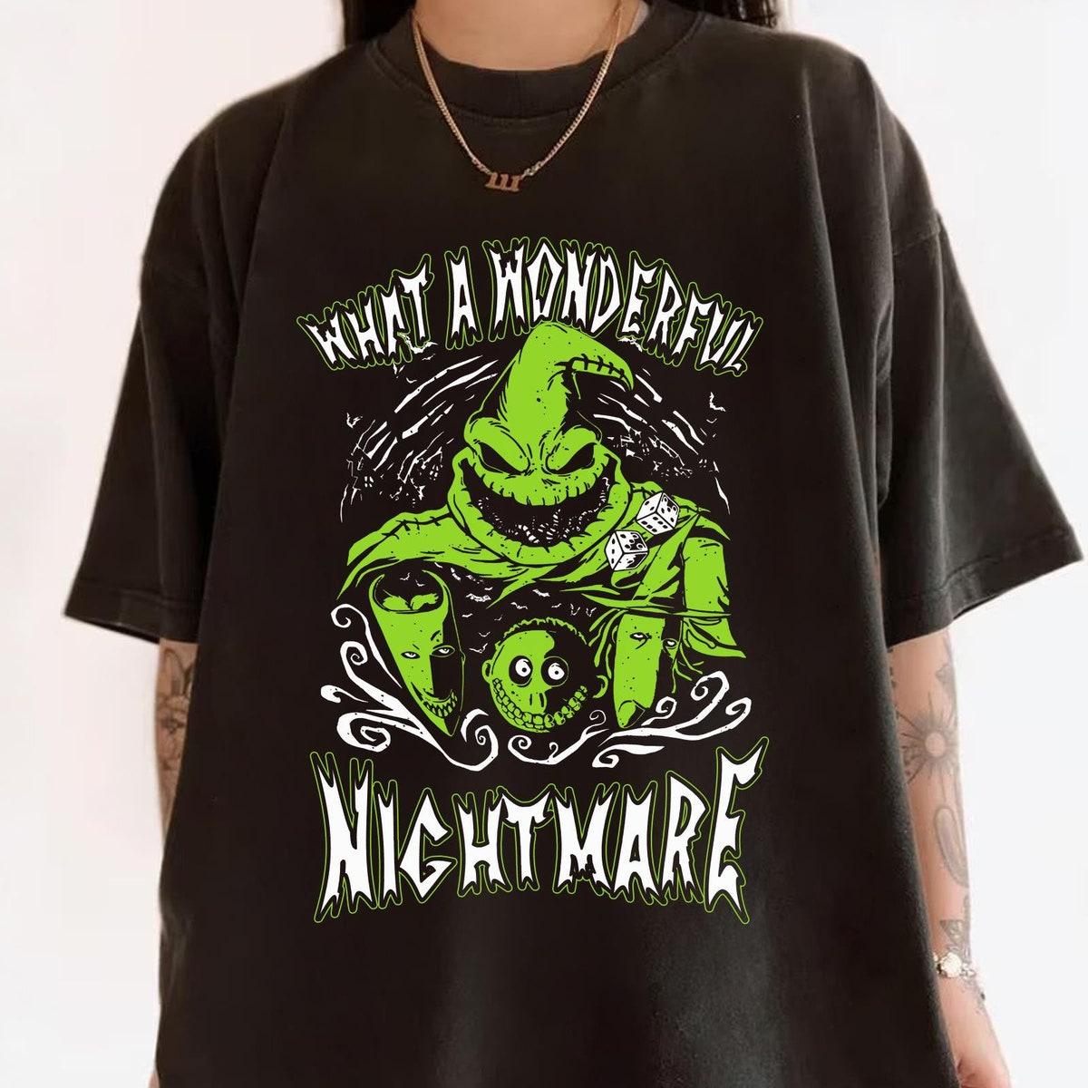 Oogie Boogie Lock Shock Barrel What A Wonderful Nightmare Shirt 1