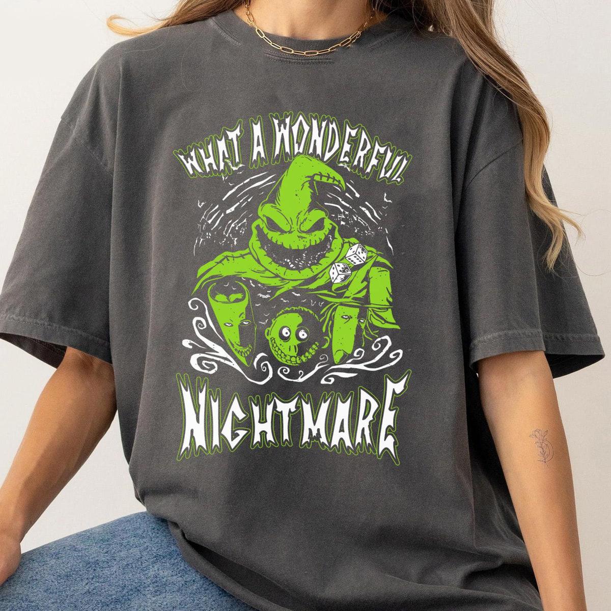 Oogie Boogie Lock Shock Barrel What A Wonderful Nightmare Shirt 4