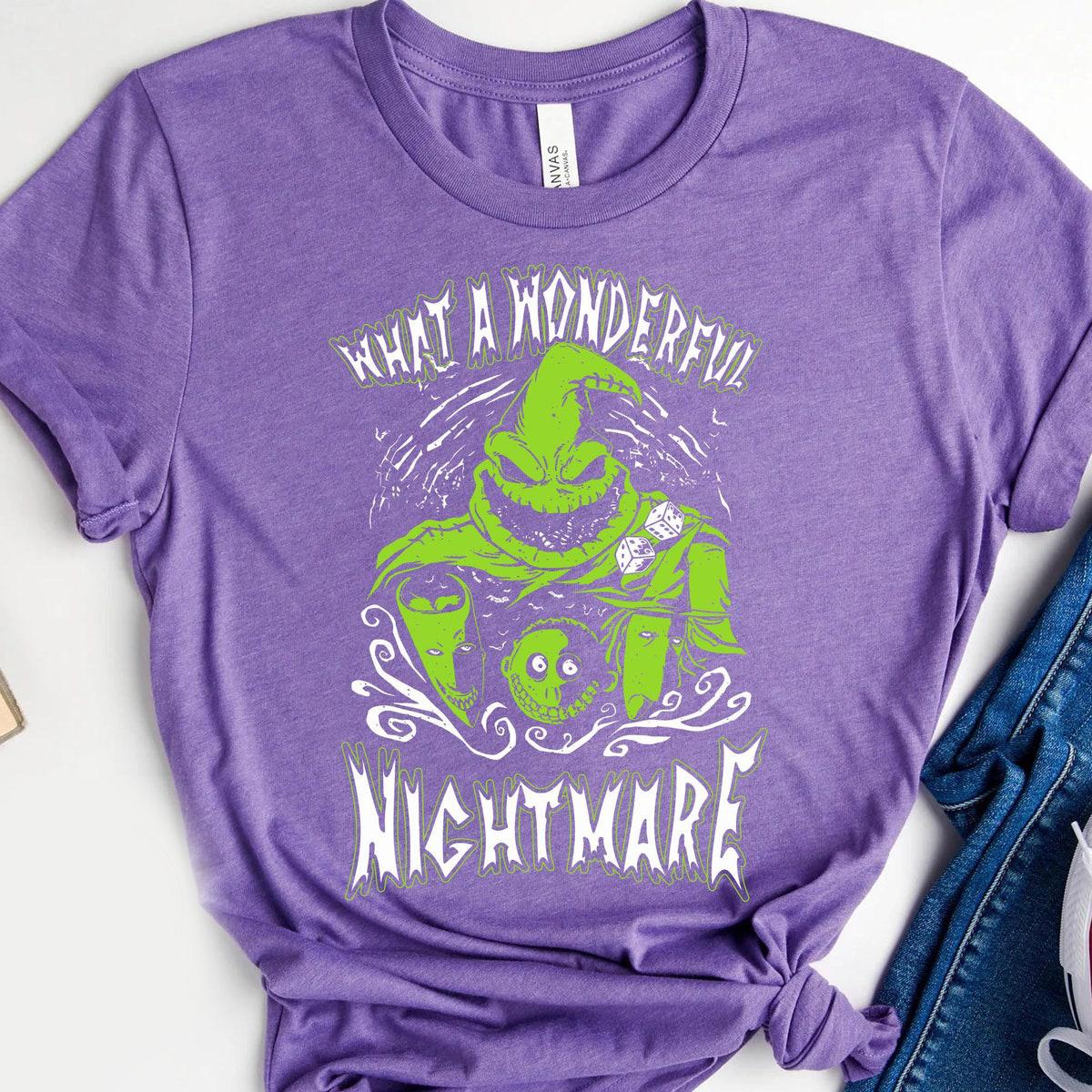 Oogie Boogie Lock Shock Barrel What A Wonderful Nightmare Shirt 5