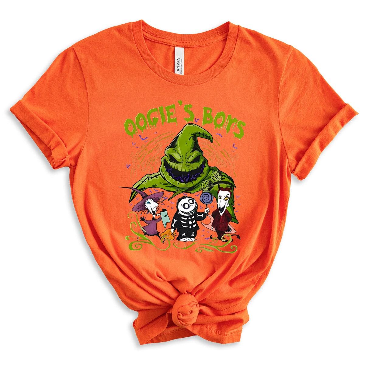 Oogie's Boys The Nightmare Before Christmas Shock Lock And Barrel Shirt 2