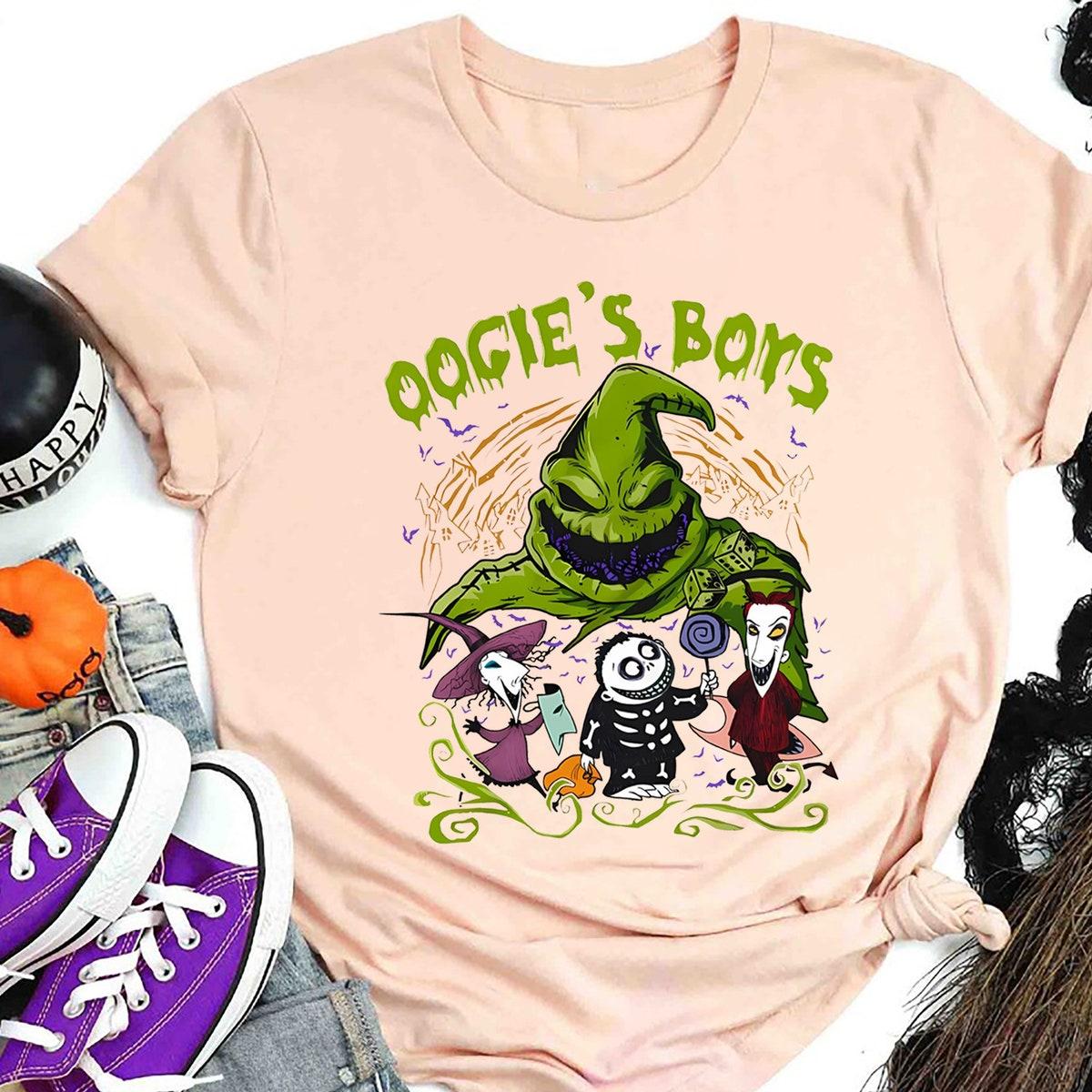 Oogie's Boys The Nightmare Before Christmas Shock Lock And Barrel Shirt 4