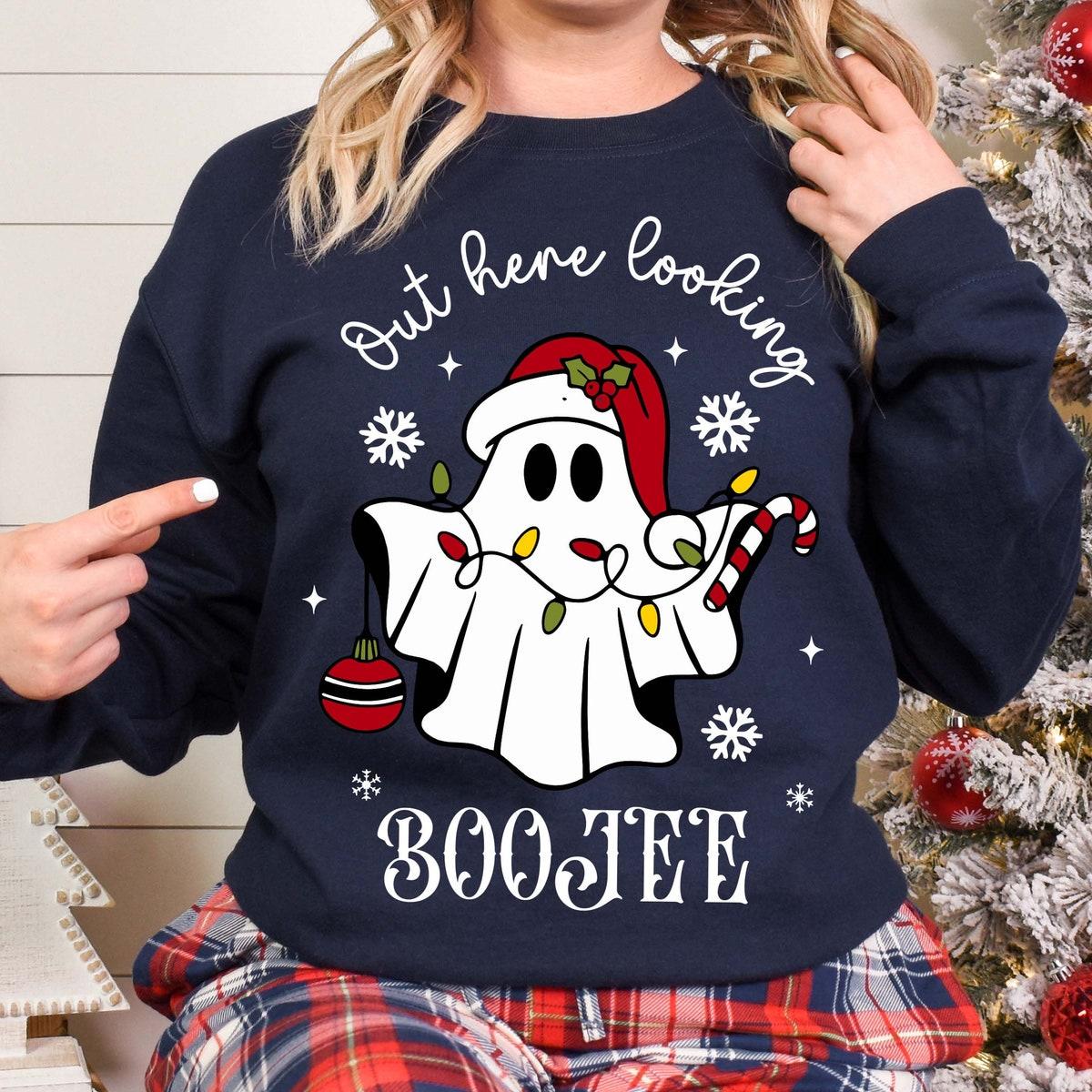 Out Here Looking Boojee Christmas Shirt 5