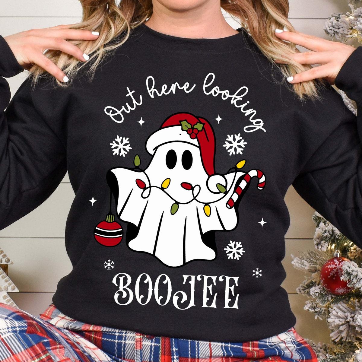 Out Here Looking Boojee Christmas Shirt 6