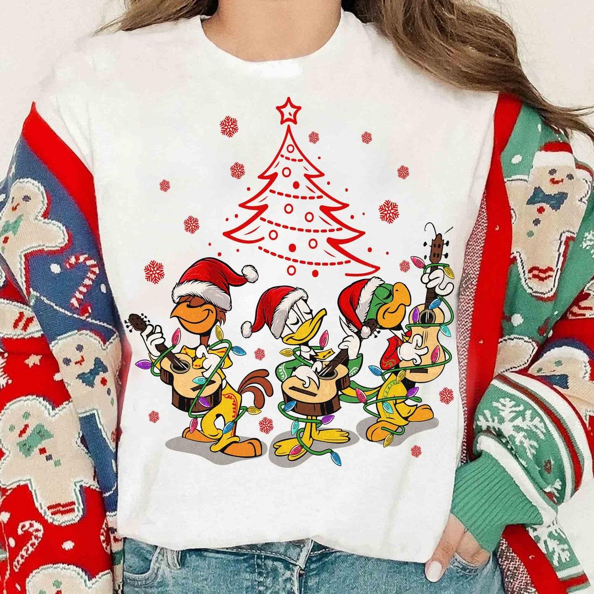 Panchito Donald Mickey's Very Merry Xmas Party Shirt 1