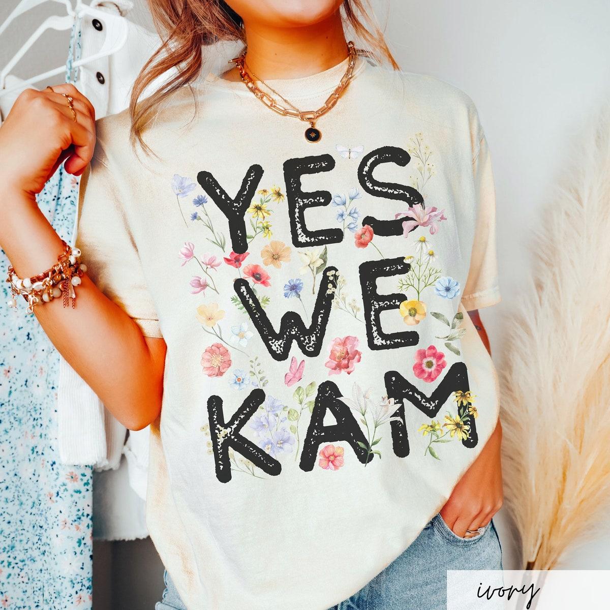 Patriotic Cottagecore Kamala Harris Voting 2024 Shirt 2