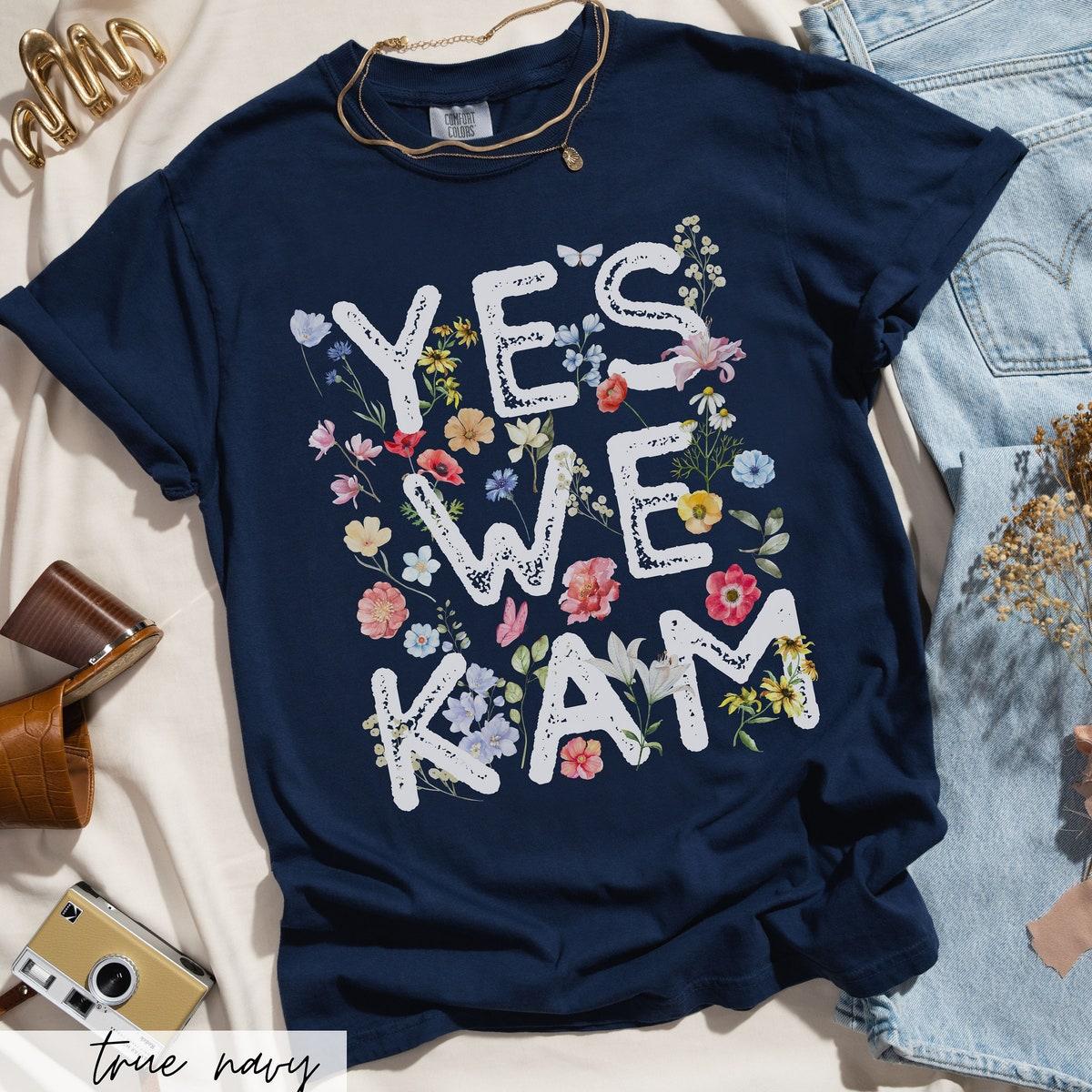 Patriotic Cottagecore Kamala Harris Voting 2024 Shirt 3