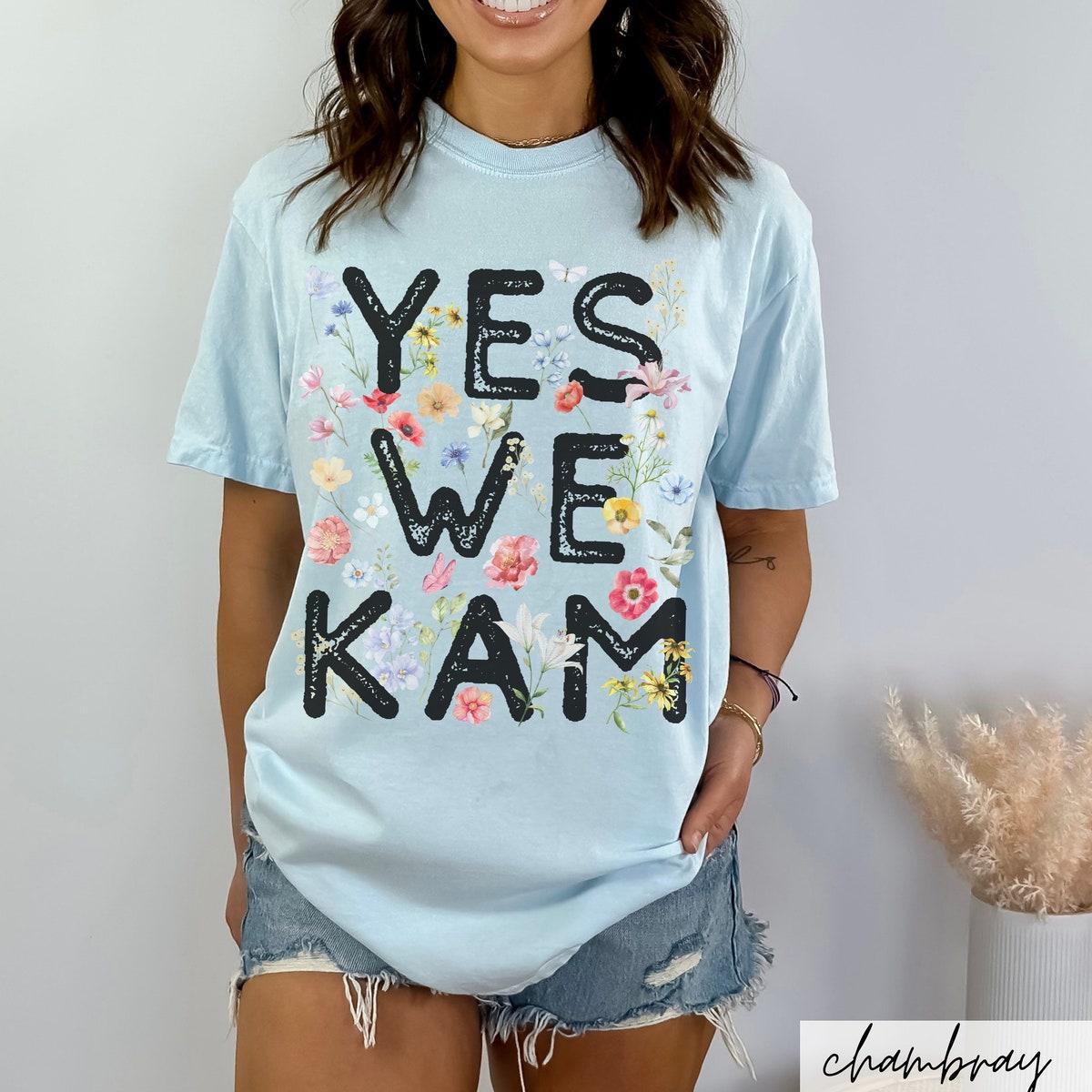 Patriotic Cottagecore Kamala Harris Voting 2024 Shirt 4