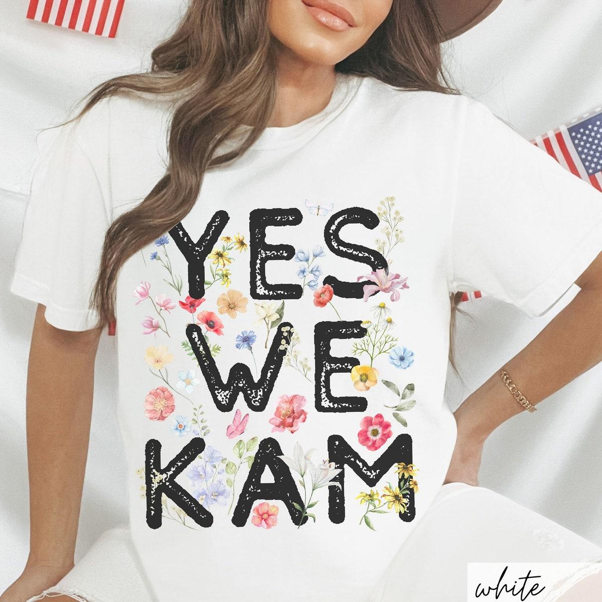 Patriotic Cottagecore Kamala Harris Voting 2024 Shirt 5