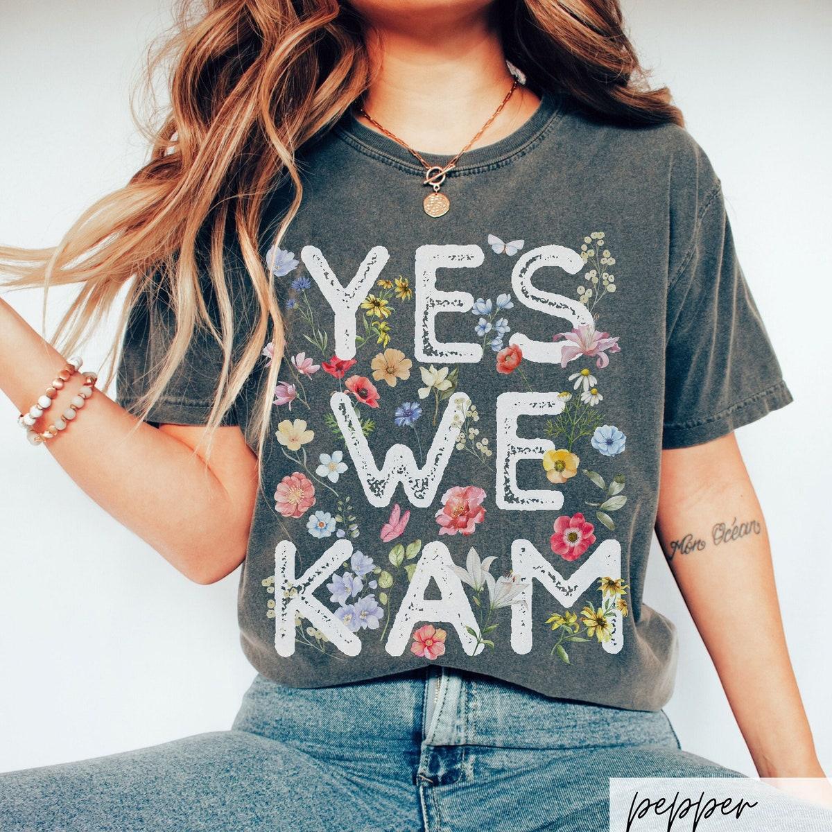 Patriotic Cottagecore Kamala Harris Voting 2024 Shirt 6
