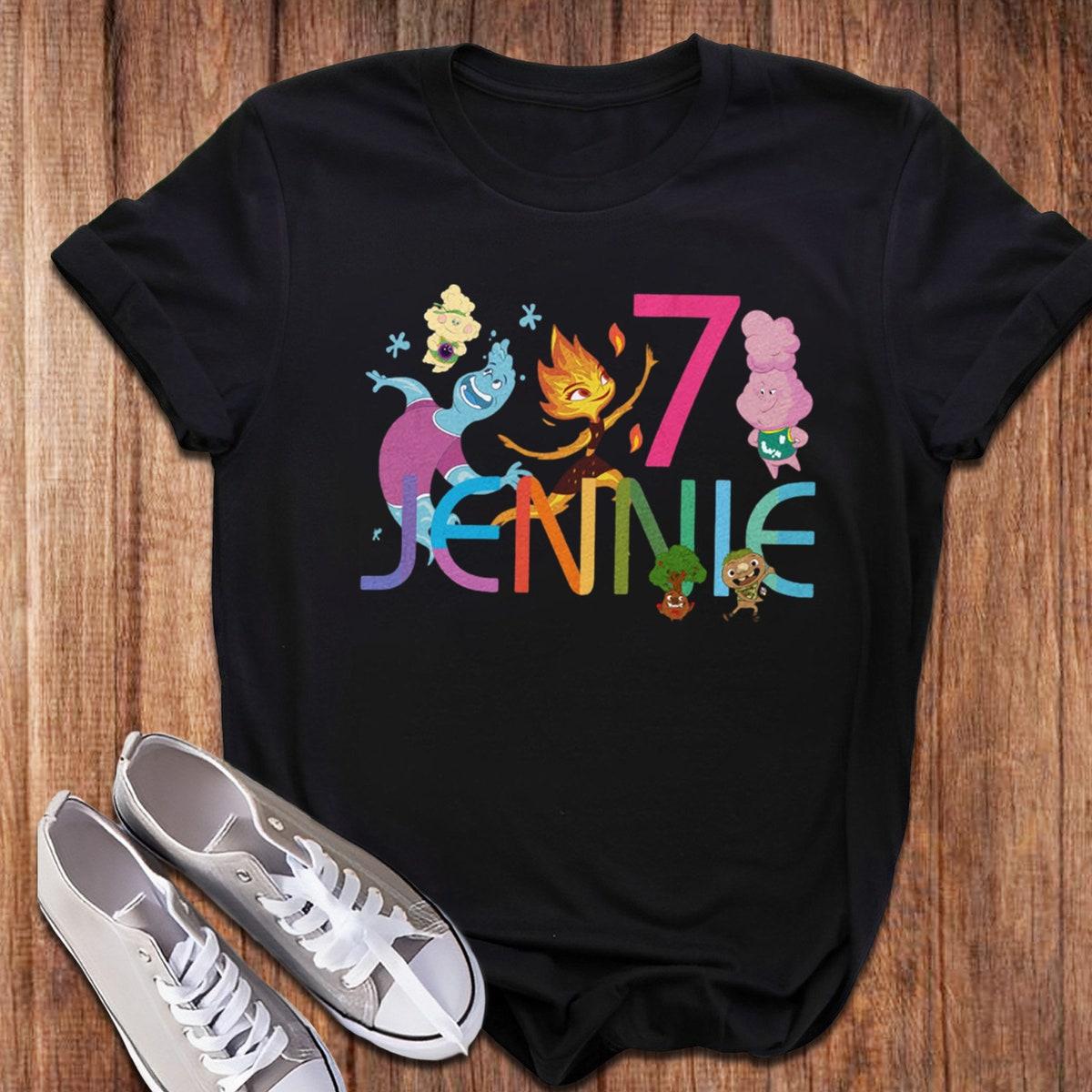 Personalized Cartoon Family Birthday Hot And Cold Friends Shirt 2