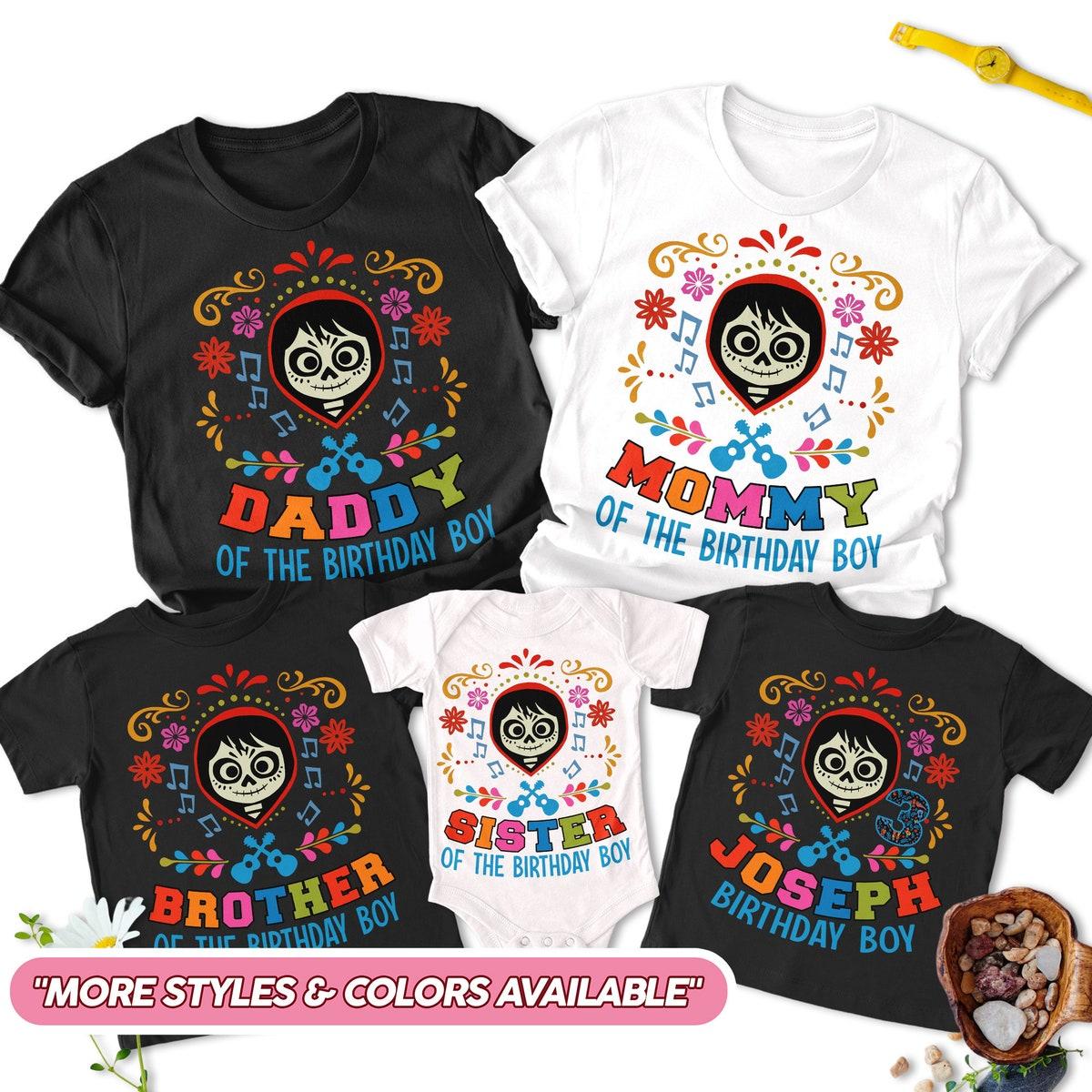 Personalized Coco Miguel Birthday Shirt 3