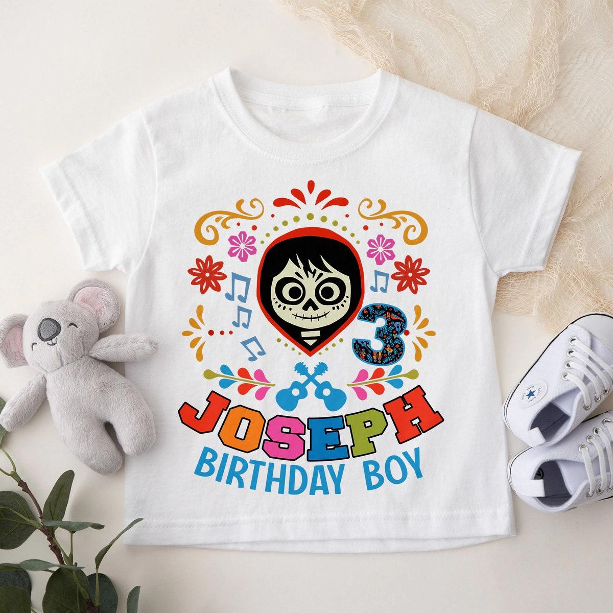 Personalized Coco Miguel Birthday Shirt 4