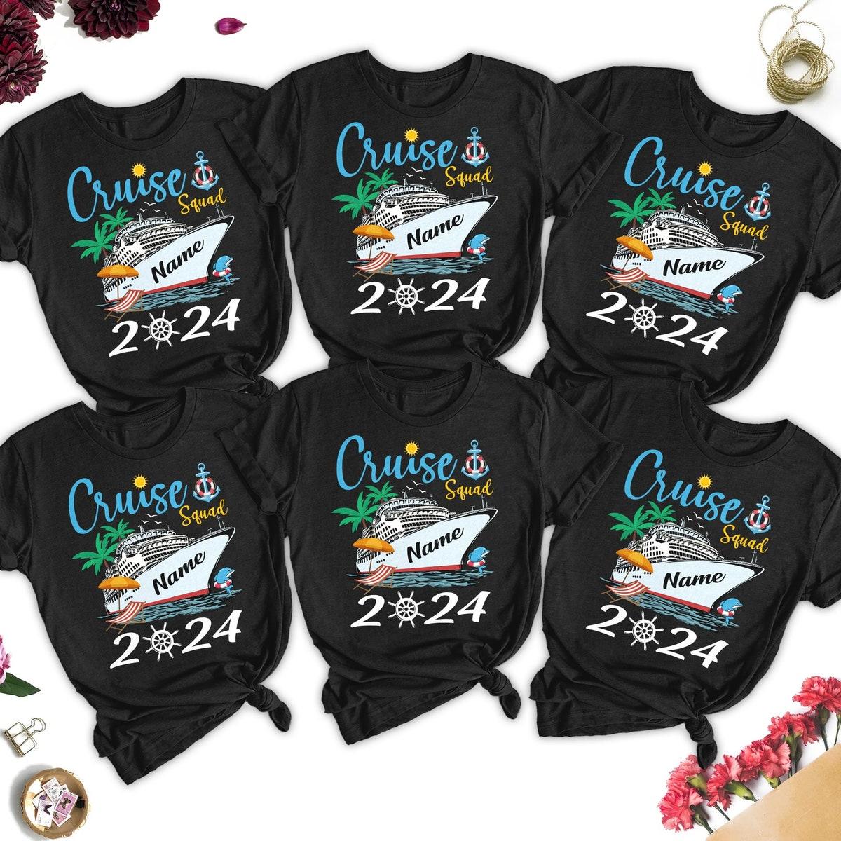 Personalized Cruise Squad 2024 Cruise Party Shirt 1