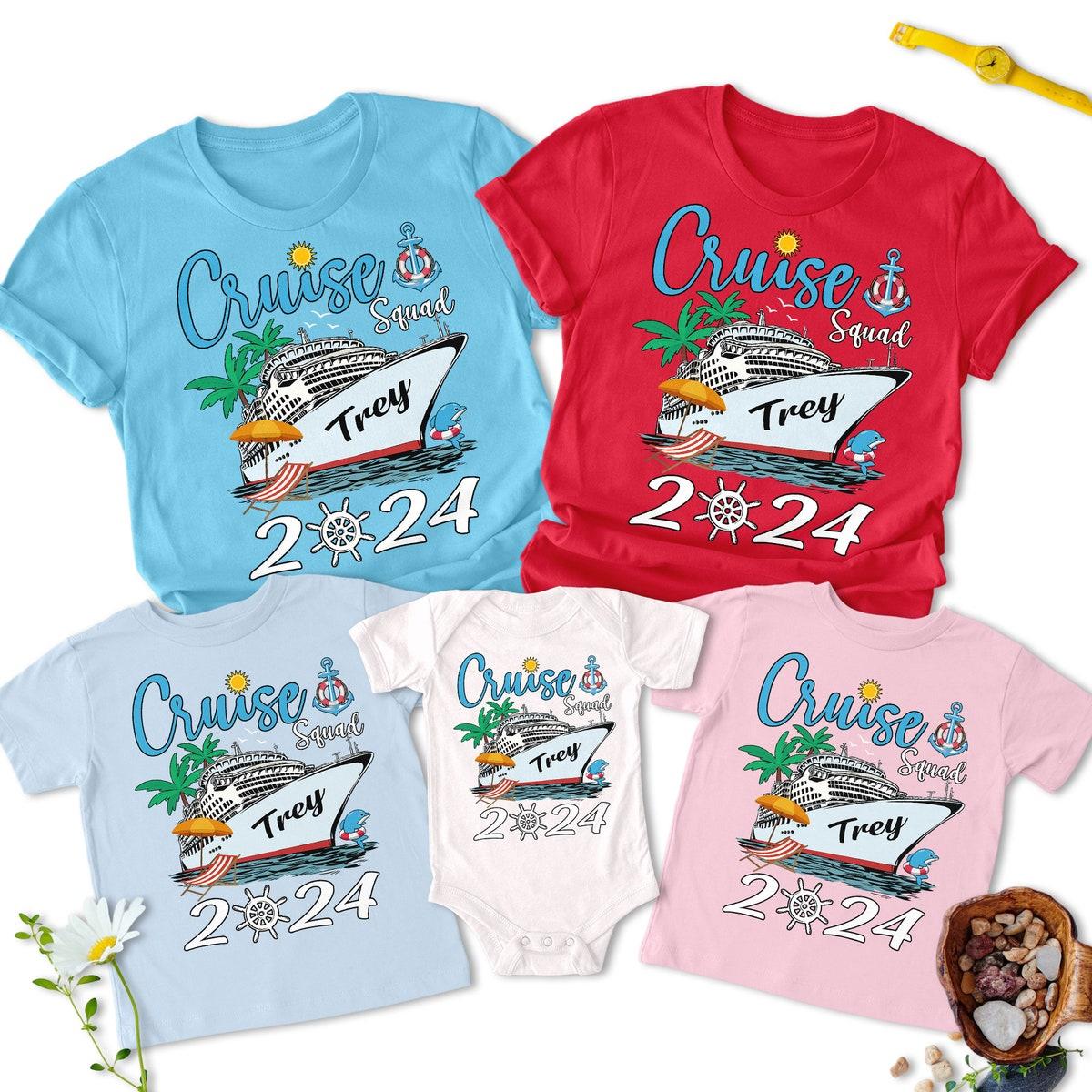 Personalized Cruise Squad 2024 Cruise Party Shirt 2