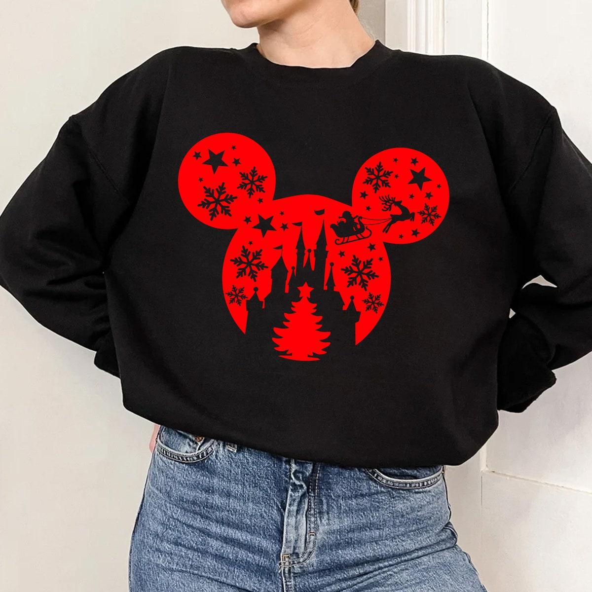 Personalized Disney Mickey And Friends Christmas Shirt 4