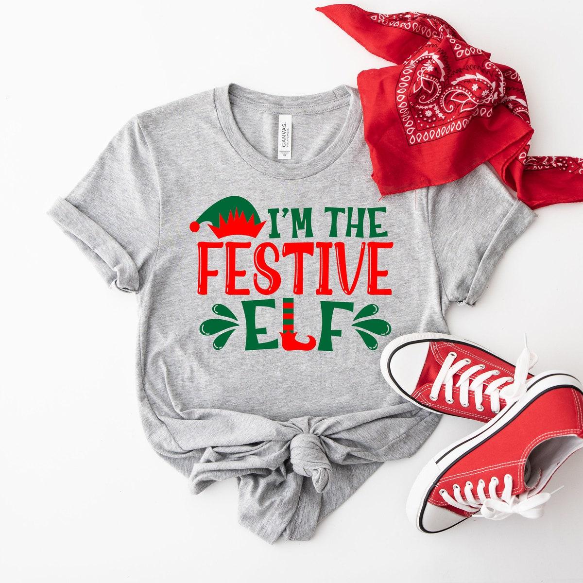 Personalized Elf Family Christmas Shirt 2