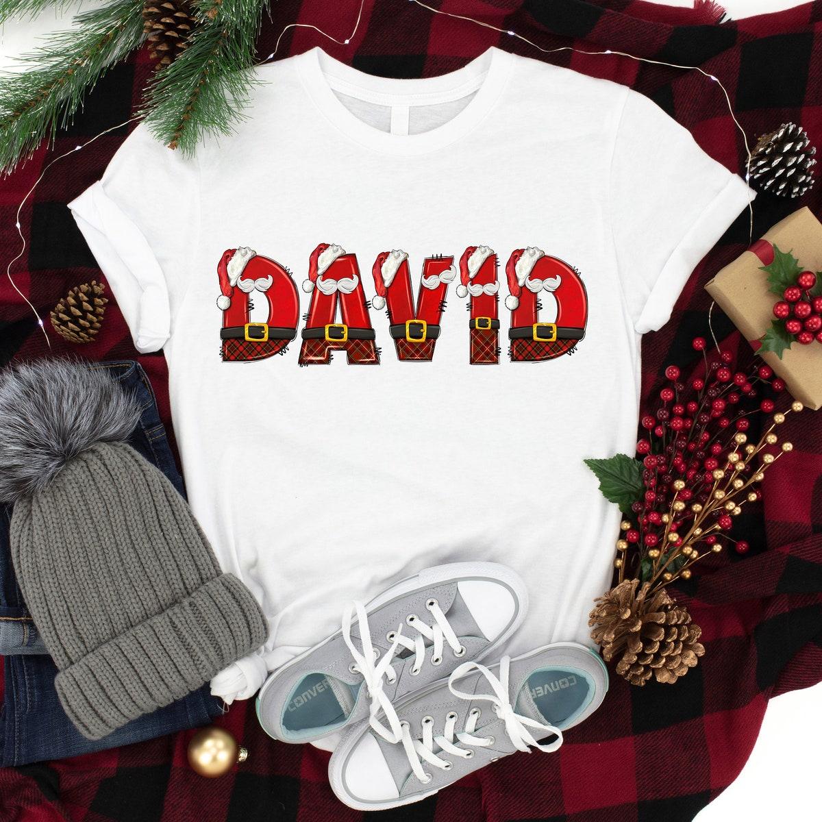 Personalized Family Christmas Shirt 3