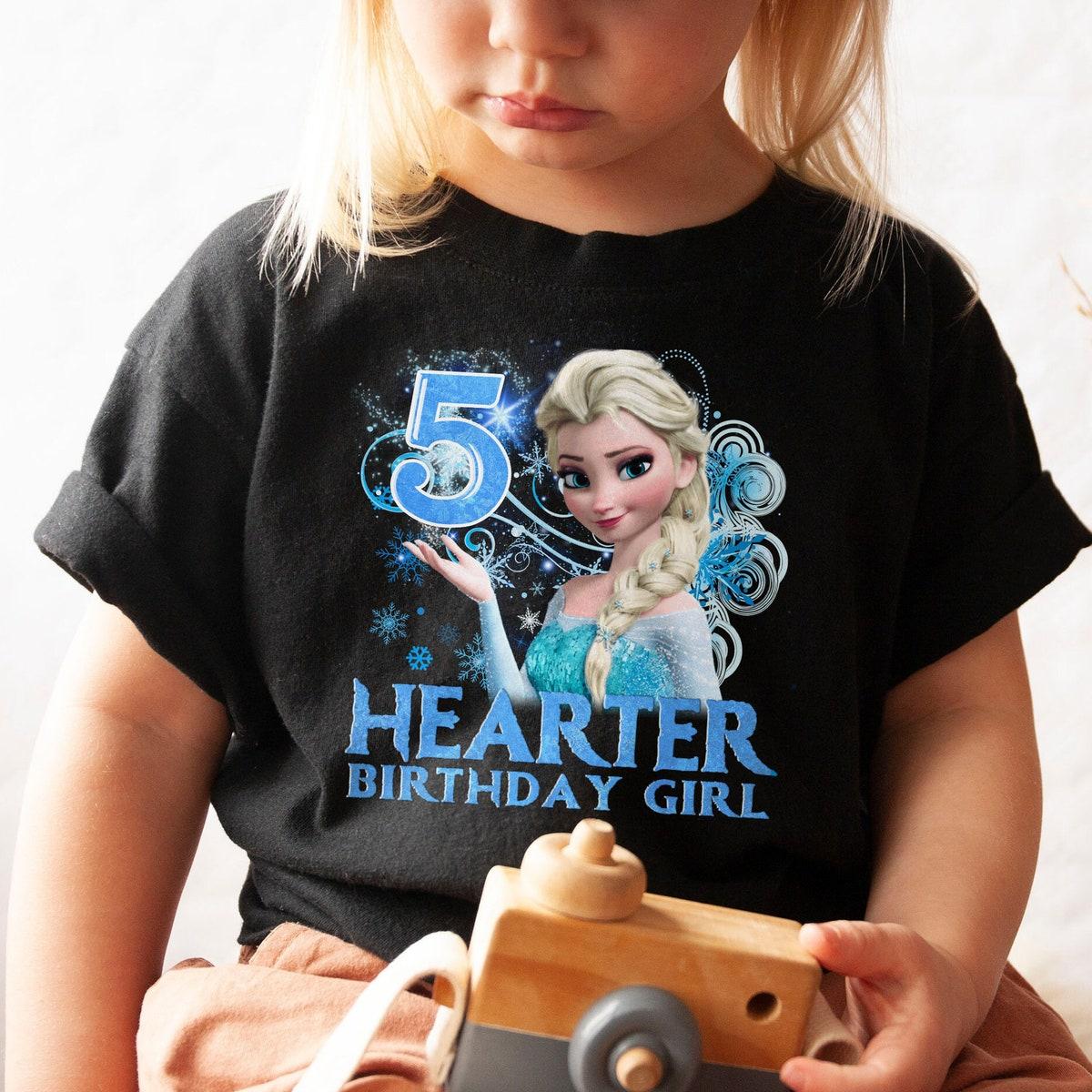 Personalized Frozen Birthday Matching Shirt 2