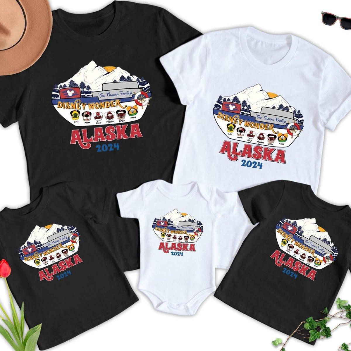 Personalized Mickey And Friends Alaska Cruise Shirt 2