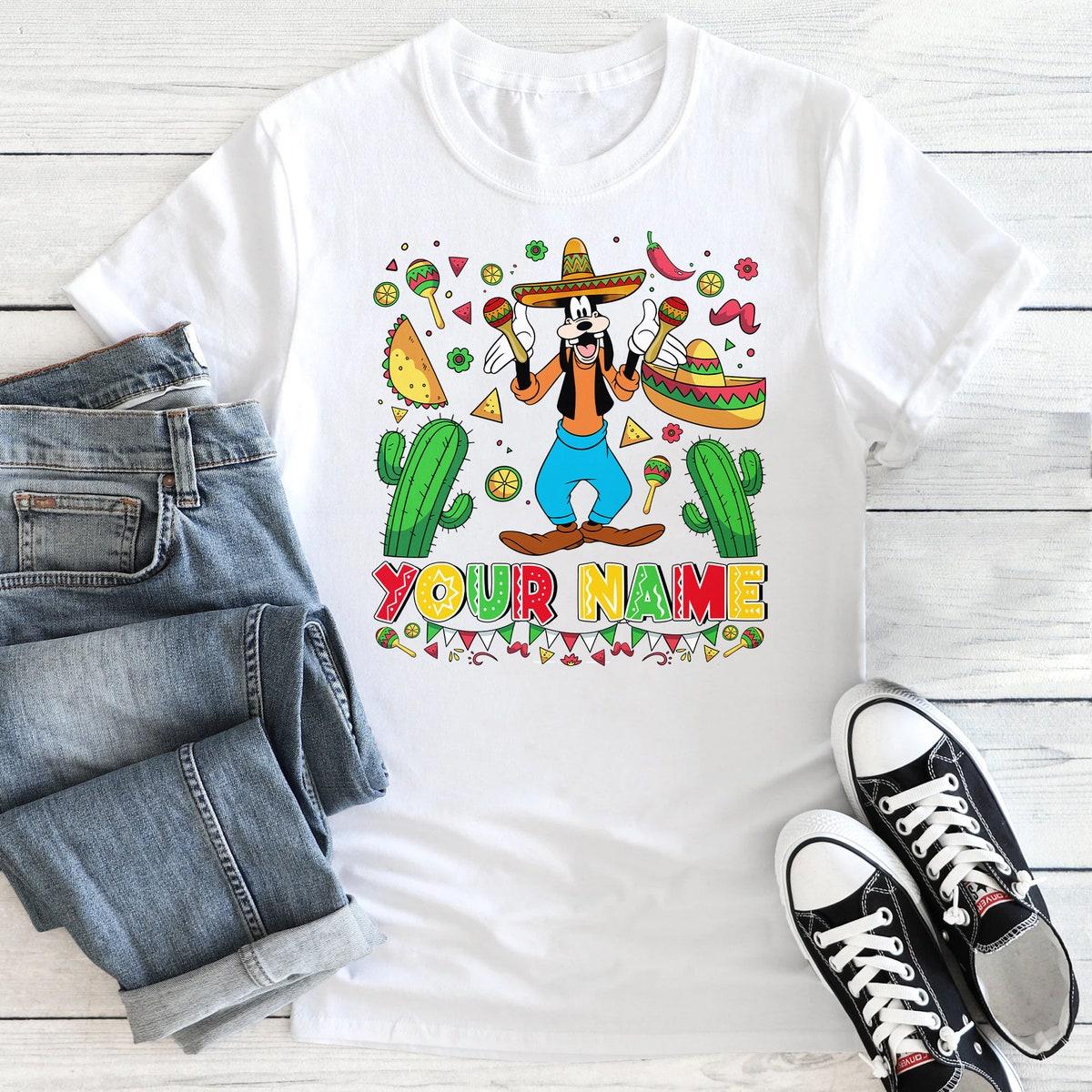 Personalized Mickey And Friends Cinco De Mayo Shirt 3