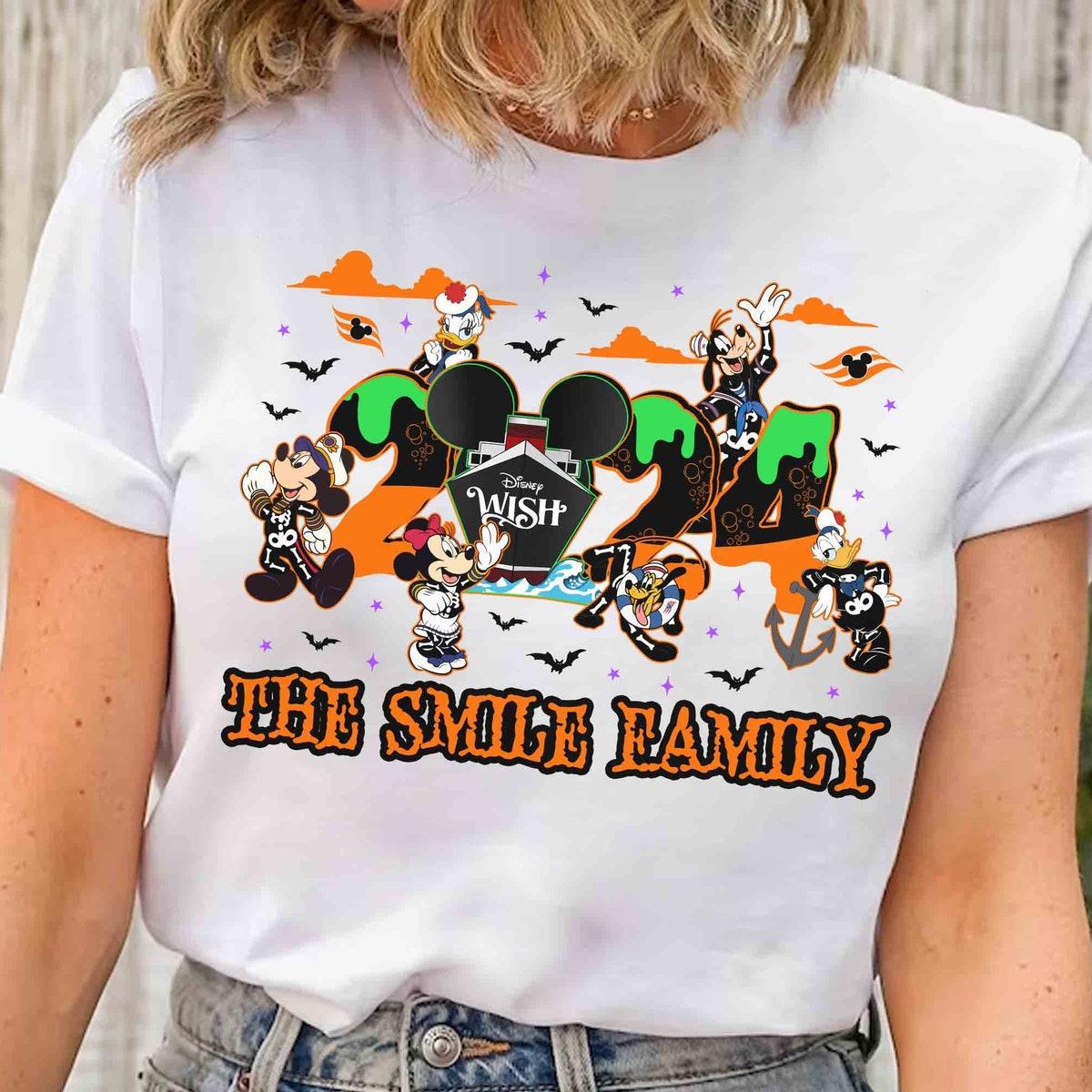 Personalized Mickey And Friends Halloween On The High Seas Shirt 1