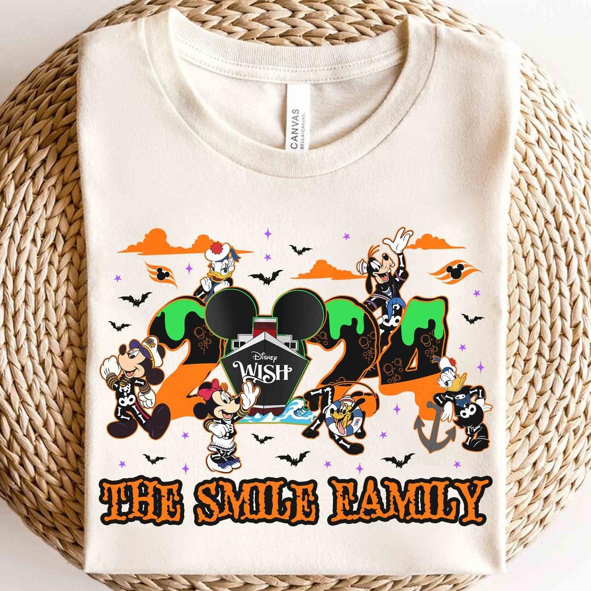 Personalized Mickey And Friends Halloween On The High Seas Shirt 3