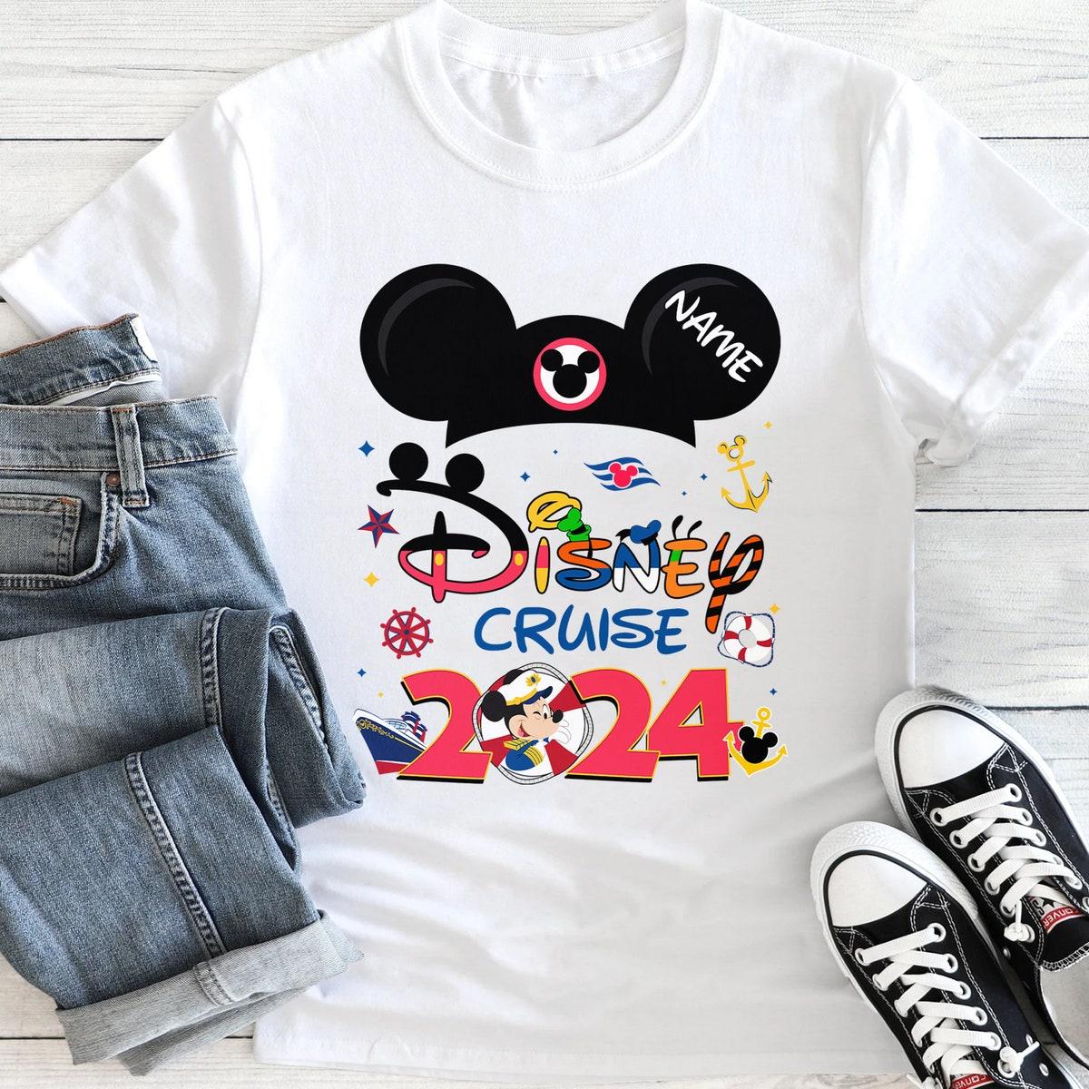 Personalized Mickey Cruise Line 2024 Family Vacation Shirt 2