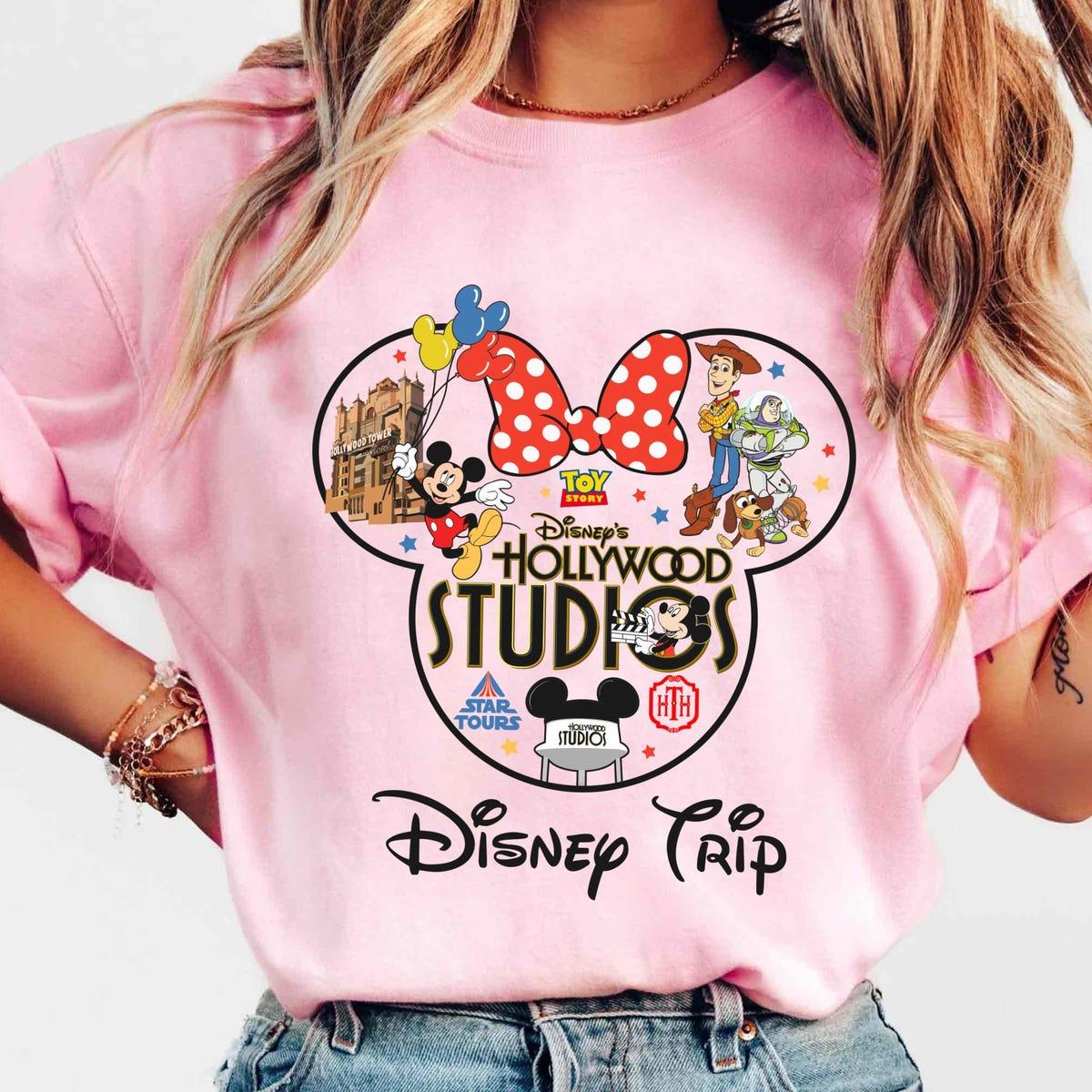 Personalized Mickey Minnie Ears Disney's Hollywood Studios Shirt 5