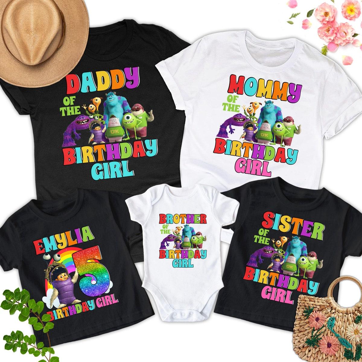 Personalized Monsters Inc Family Matching Shirt 1