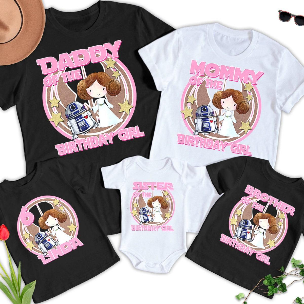 Personalized Princess Leia Family Matching Shirt 2