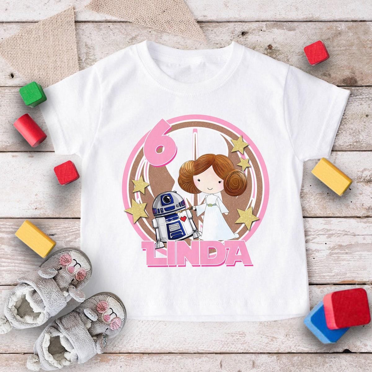 Personalized Princess Leia Family Matching Shirt 3