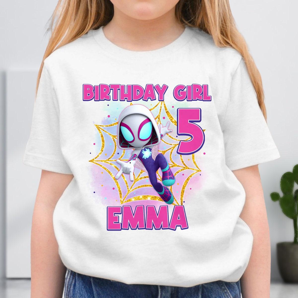 Personalized Spider Ghost Gwen Party Matching Shirt 5