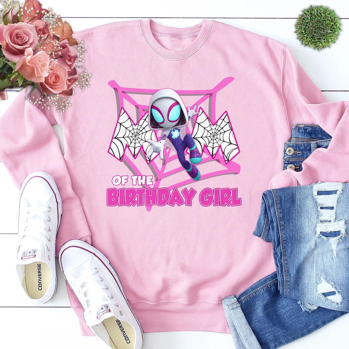 Personalized Spidey Birthday Family Spider Amazing Friends Birthday Girl Shirt 2