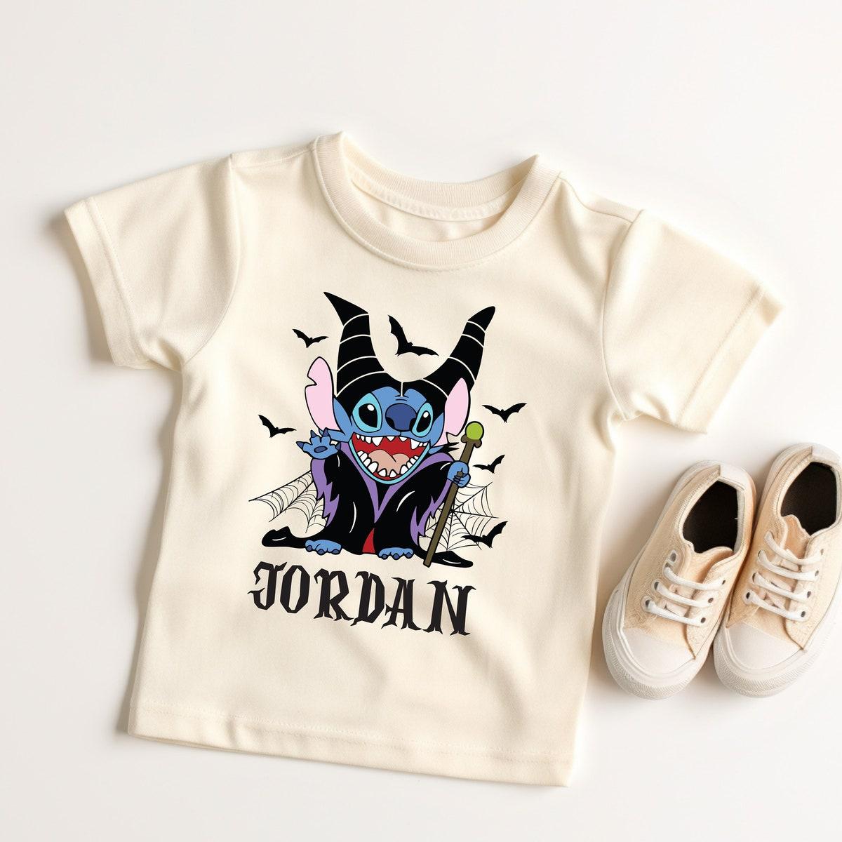 Personalized Stitch Halloween Stitch Maleficent Shirt 2