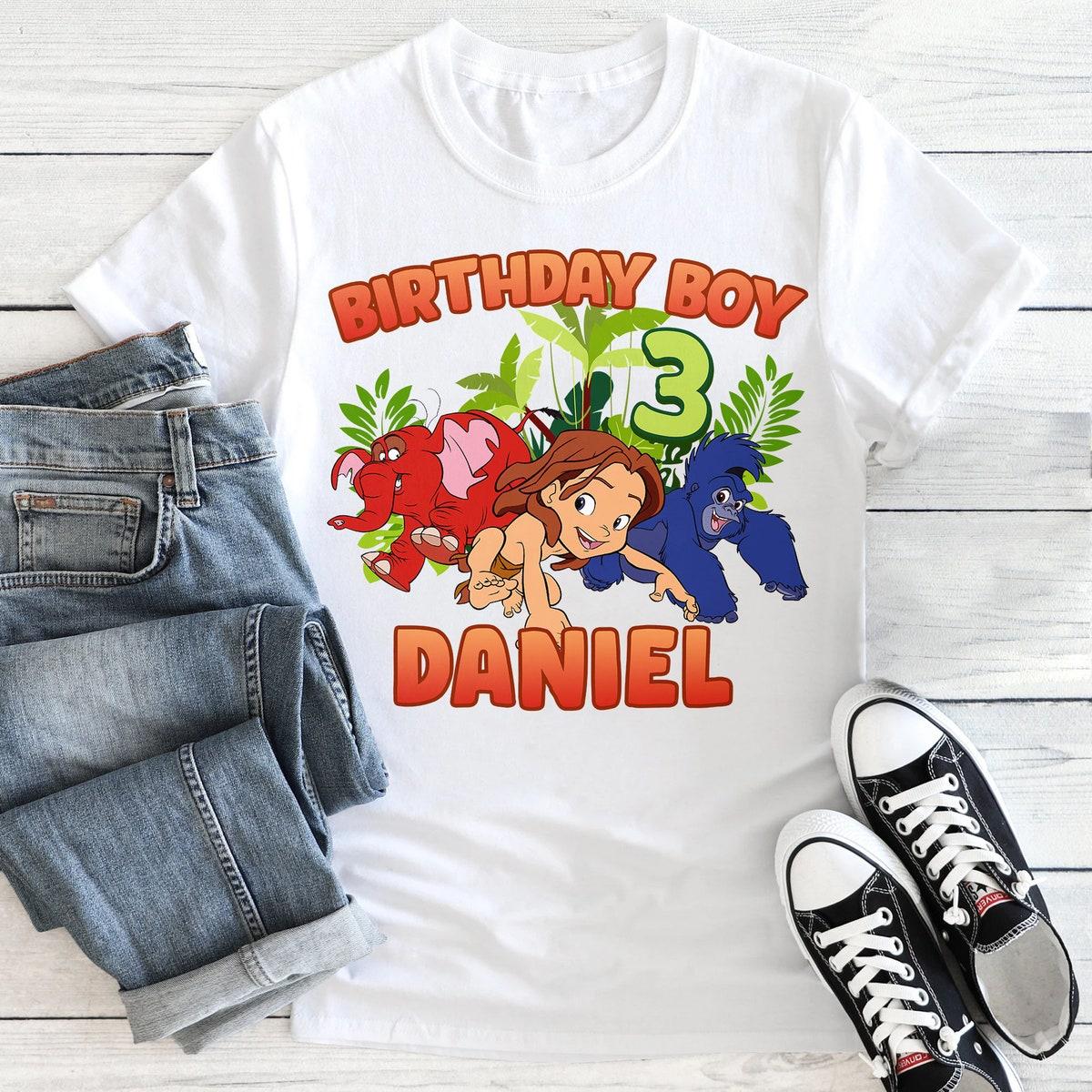 Personalized Wild Child Birthday Boy Shirt 1