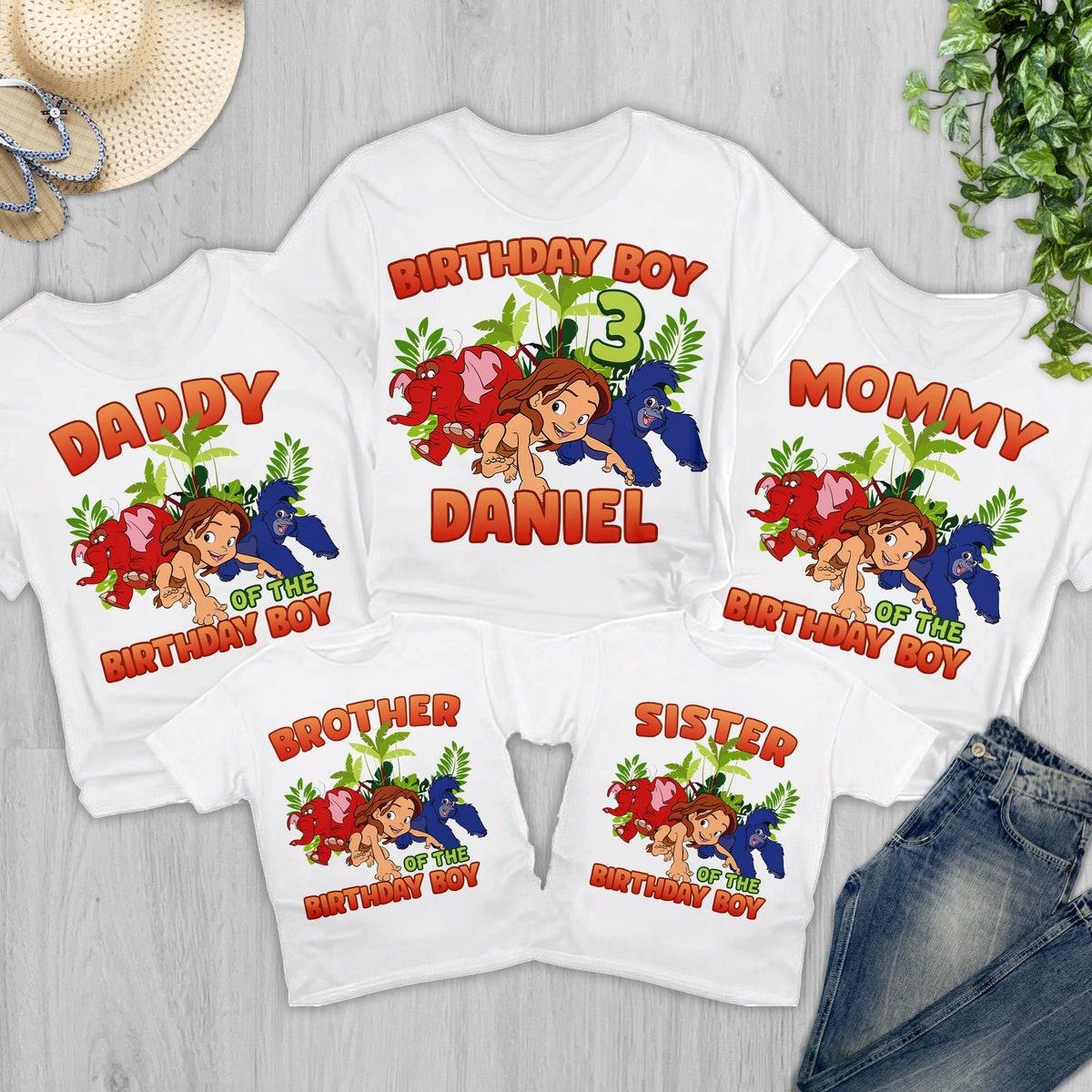 Personalized Wild Child Birthday Boy Shirt 2