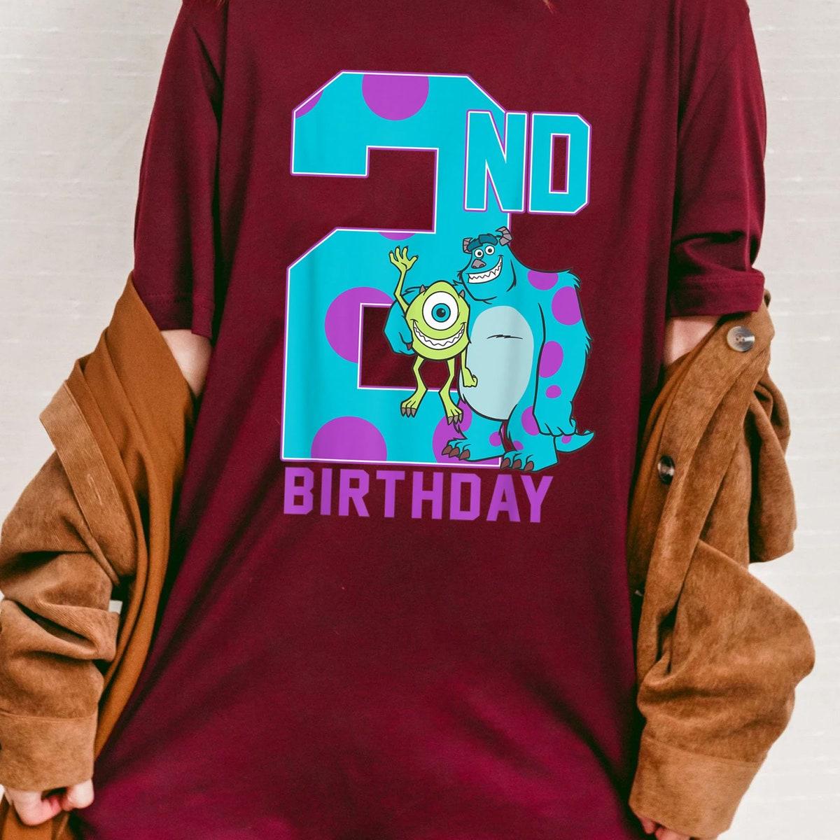 Personalized Year Monster Inc Mike And Sully Birthday Shirt 2