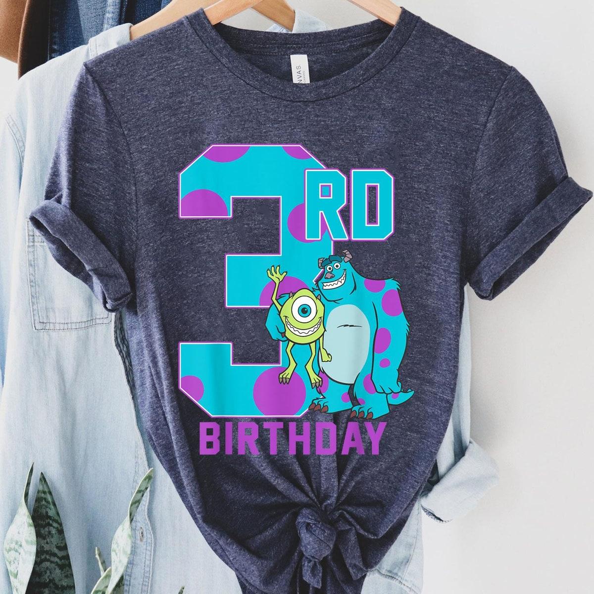 Personalized Year Monster Inc Mike And Sully Birthday Shirt 3